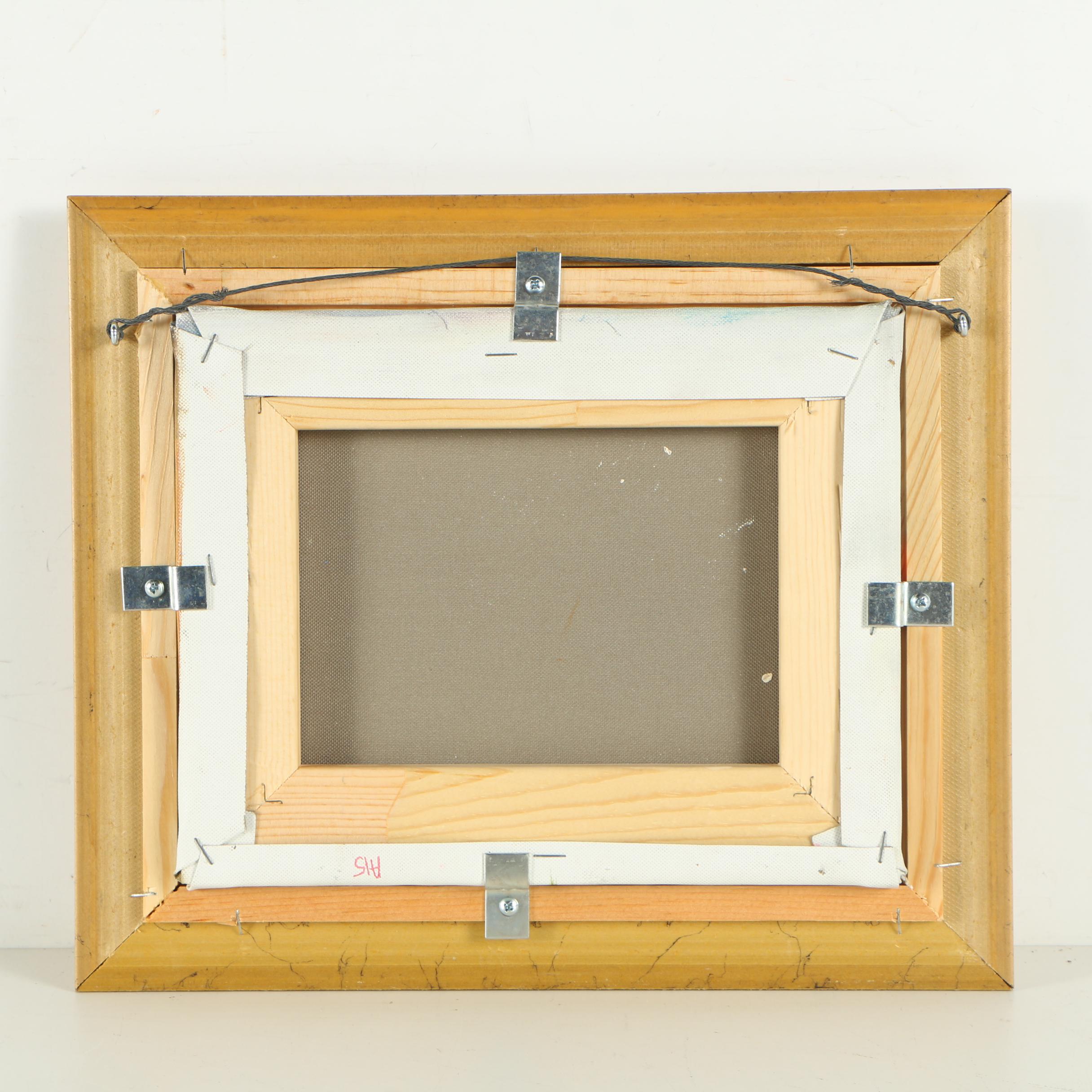 J. Roybal Oil Painting in the Manner of Graciela Rodo Boulanger