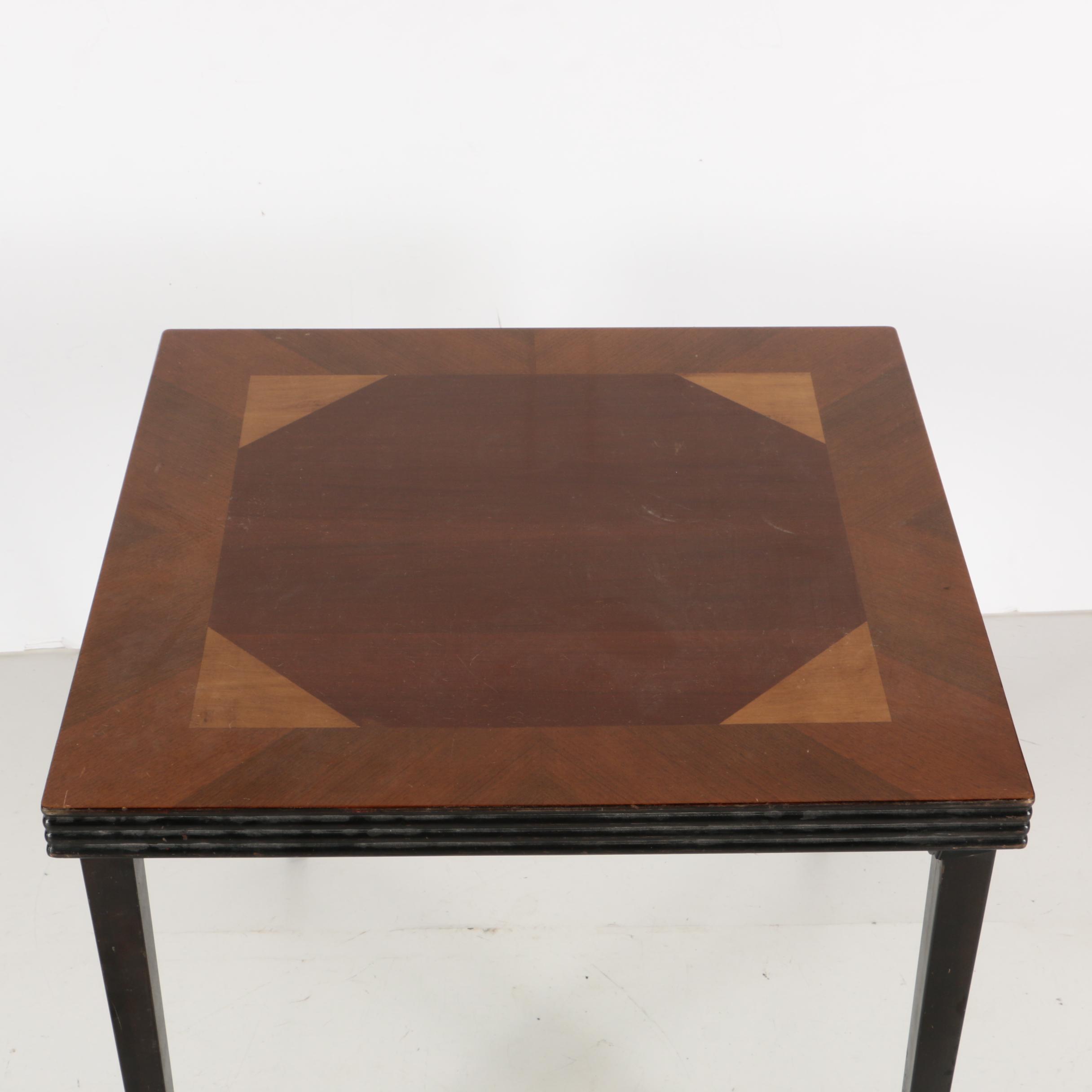 Wooden Folding Card Table