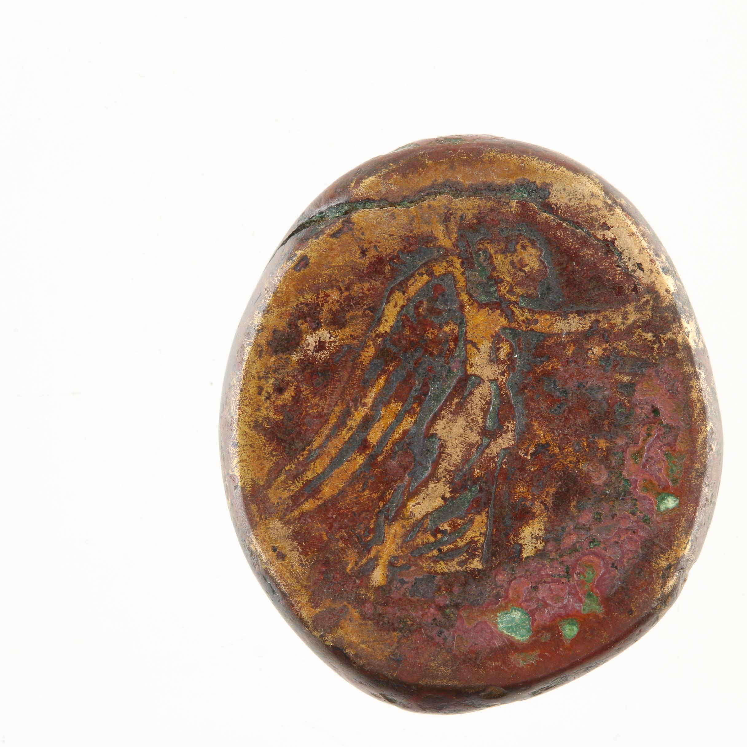 Ten Ancient Greek Bronze Coins