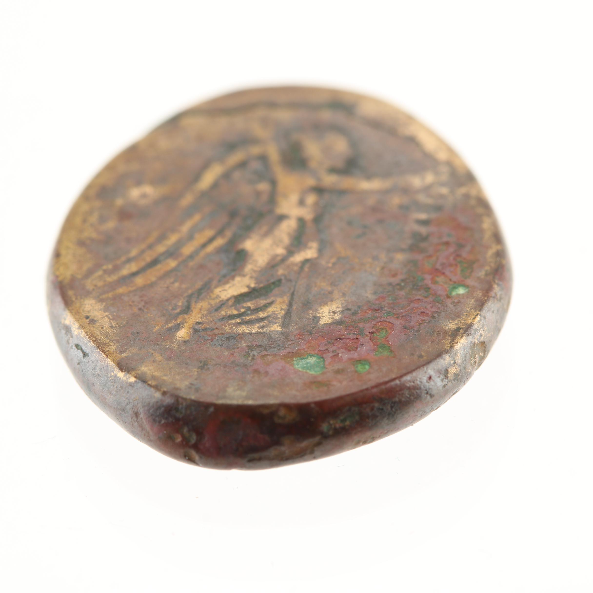 Ten Ancient Greek Bronze Coins