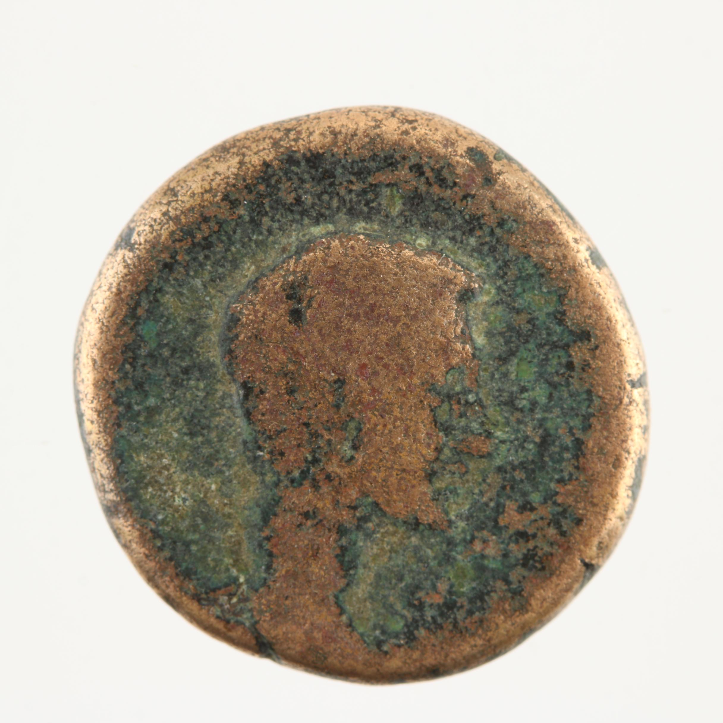 Ten Ancient Greek Bronze Coins