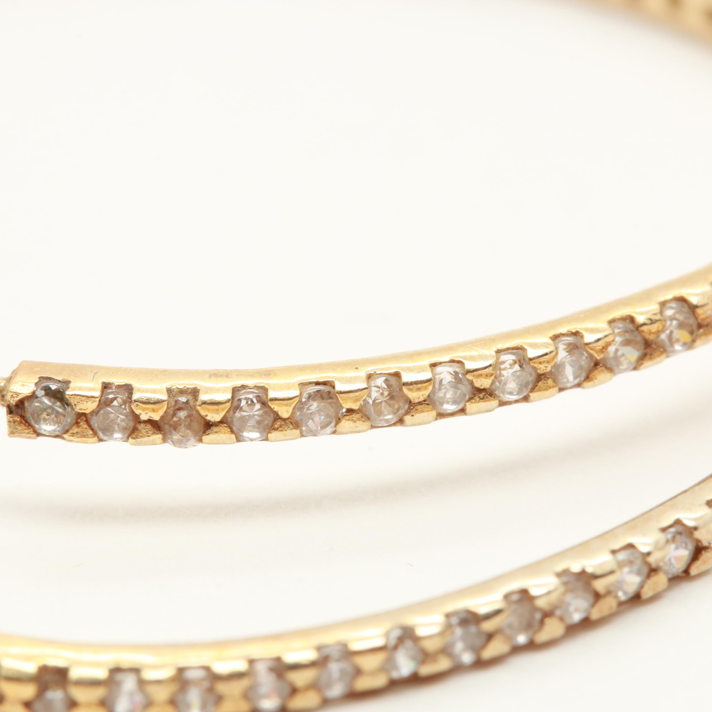 Gold Wash on Sterling Silver Gemstone Bracelets and Earrings