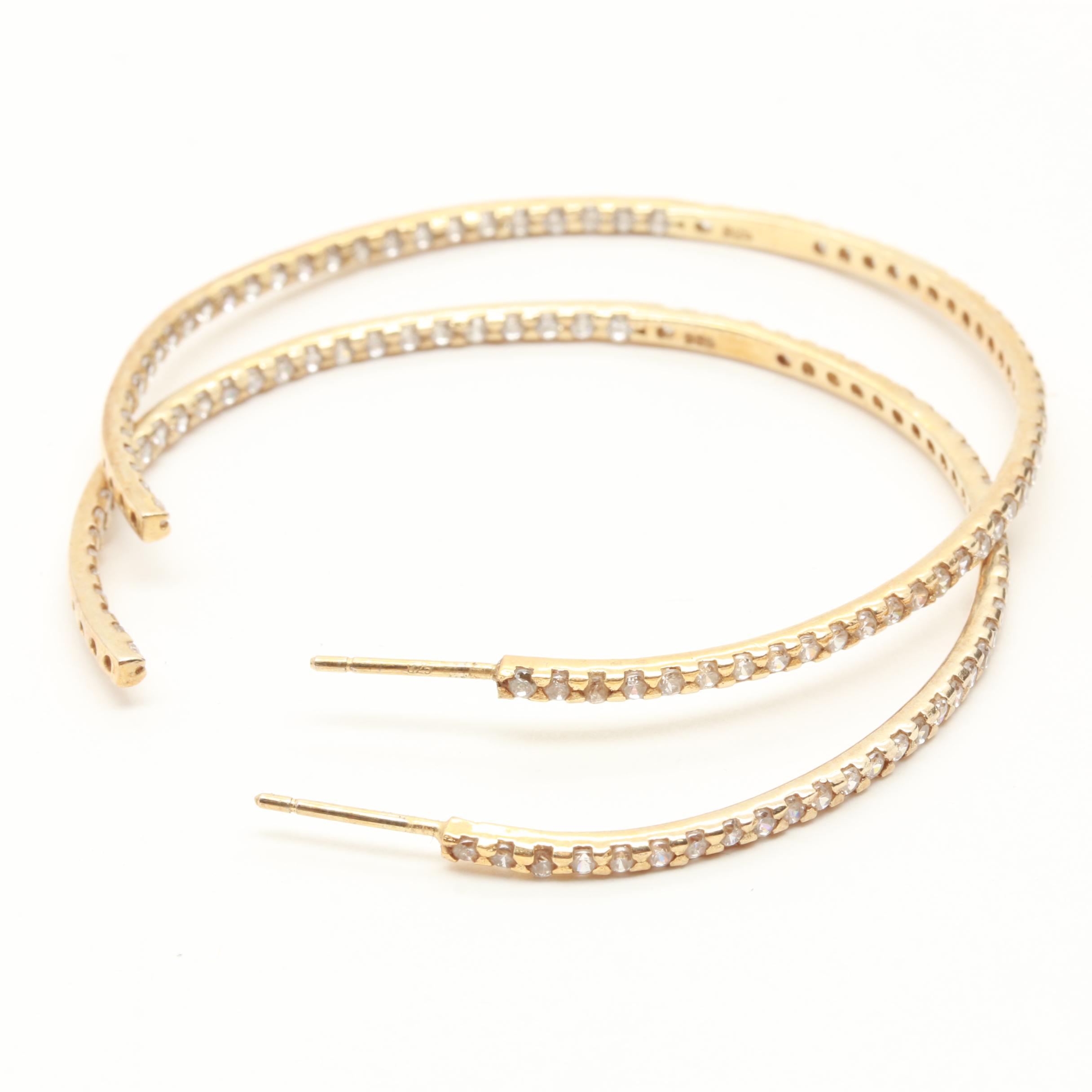 Gold Wash on Sterling Silver Gemstone Bracelets and Earrings