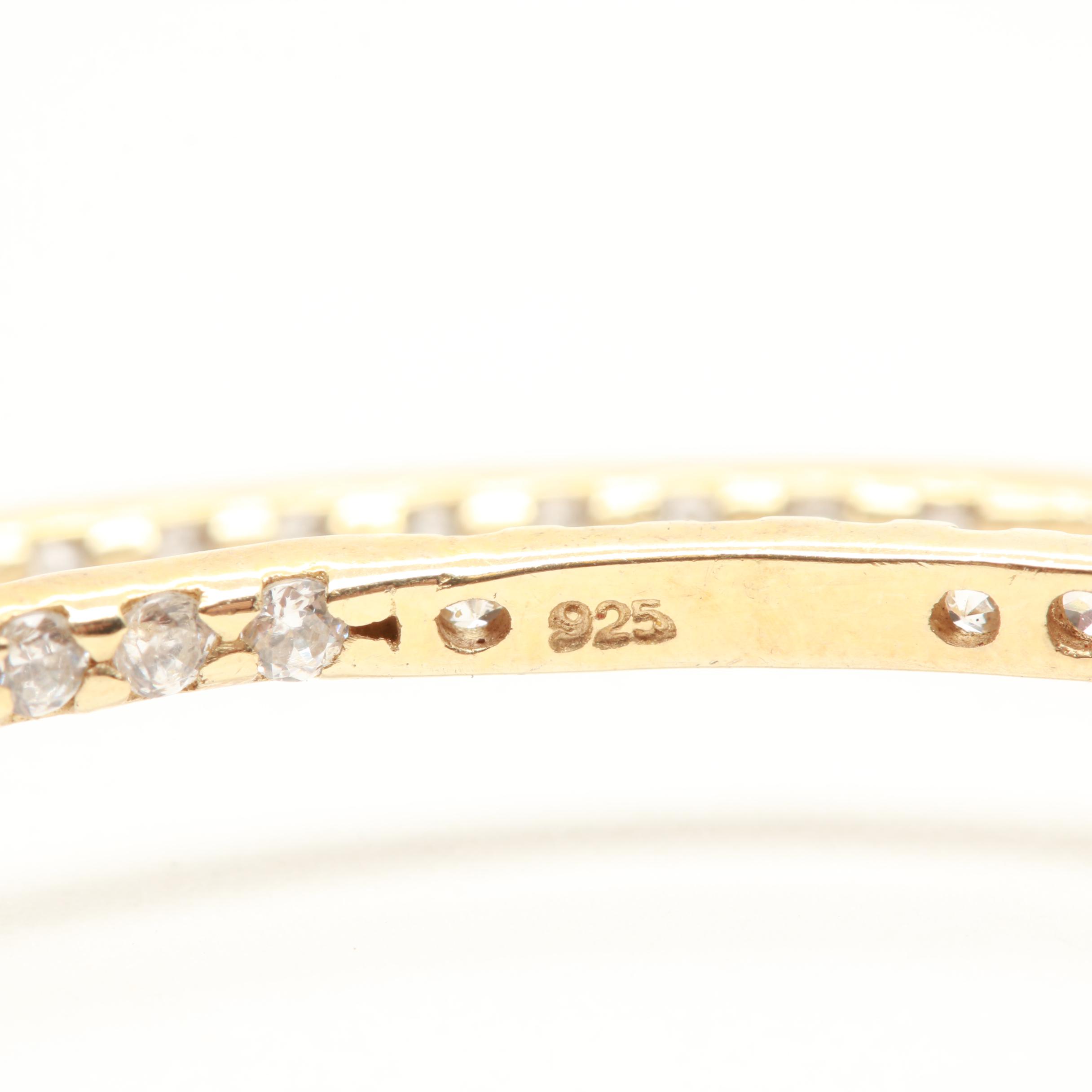 Gold Wash on Sterling Silver Gemstone Bracelets and Earrings