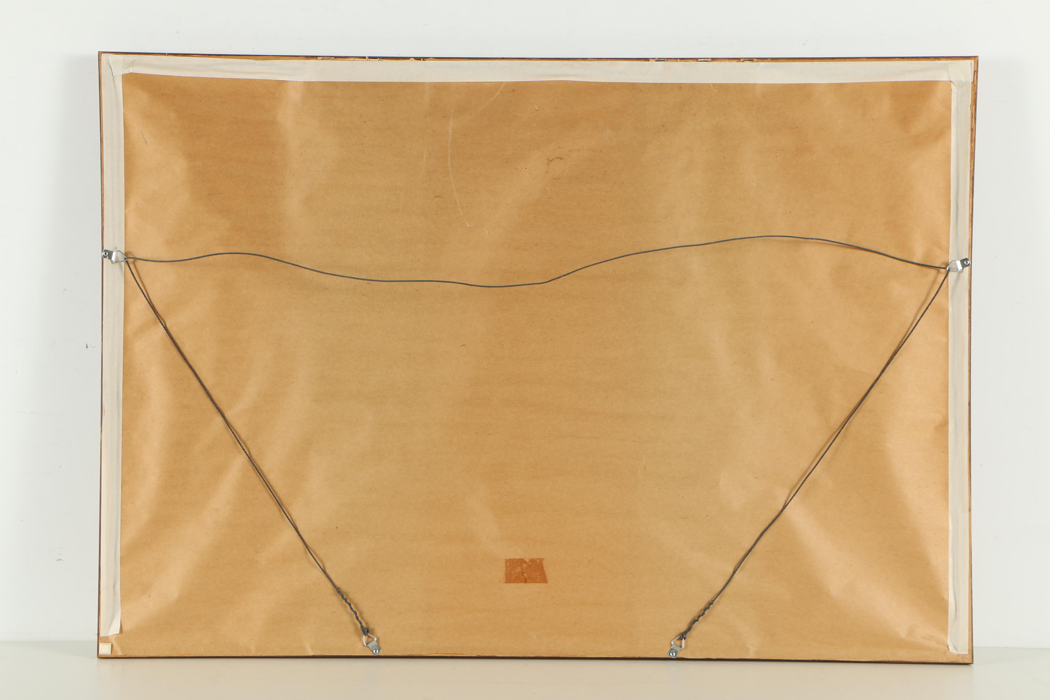 Arnold Alaniz Color Lithograph "Golden Days"