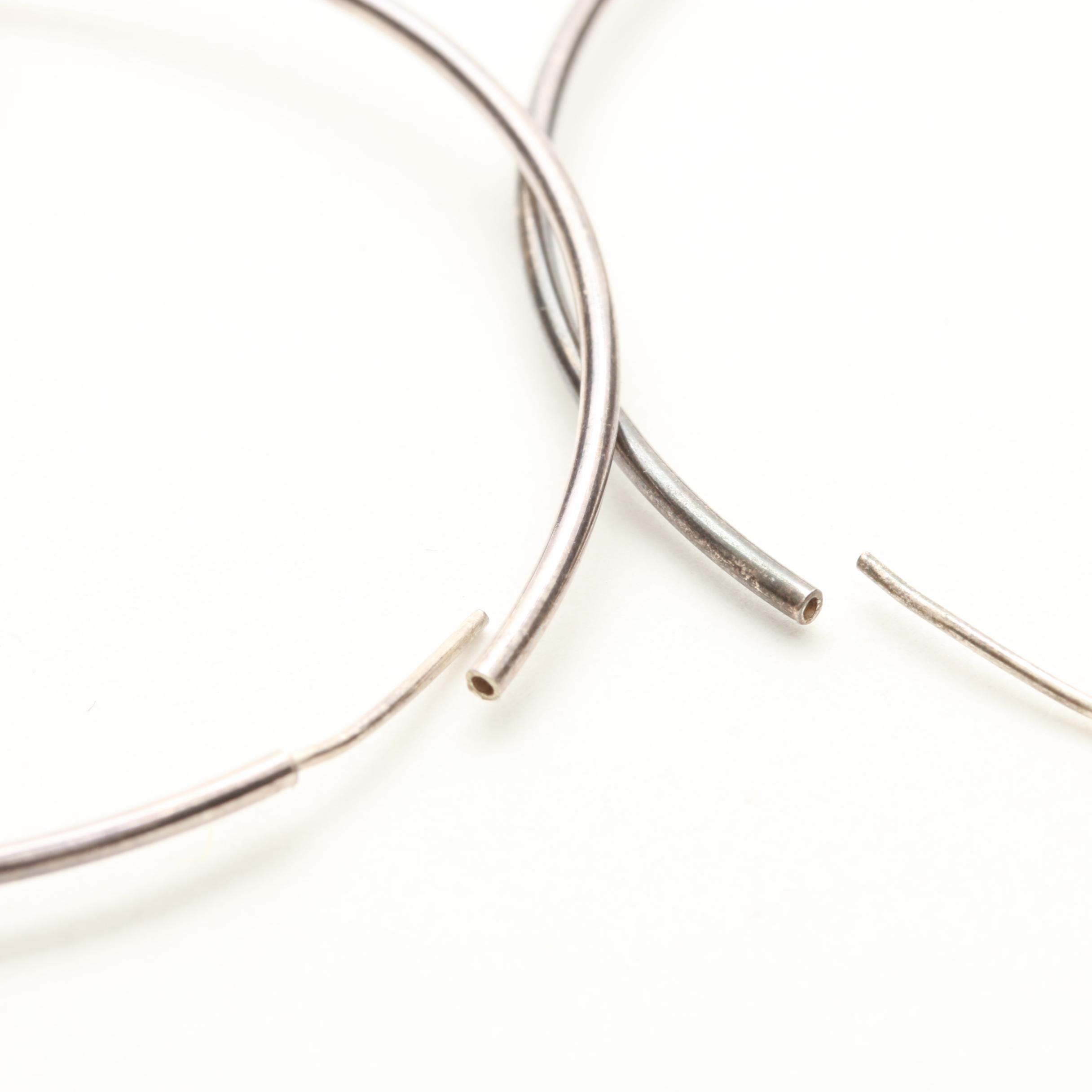 Sterling Silver Pearl and Cubic Zirconia Ring and Earrings