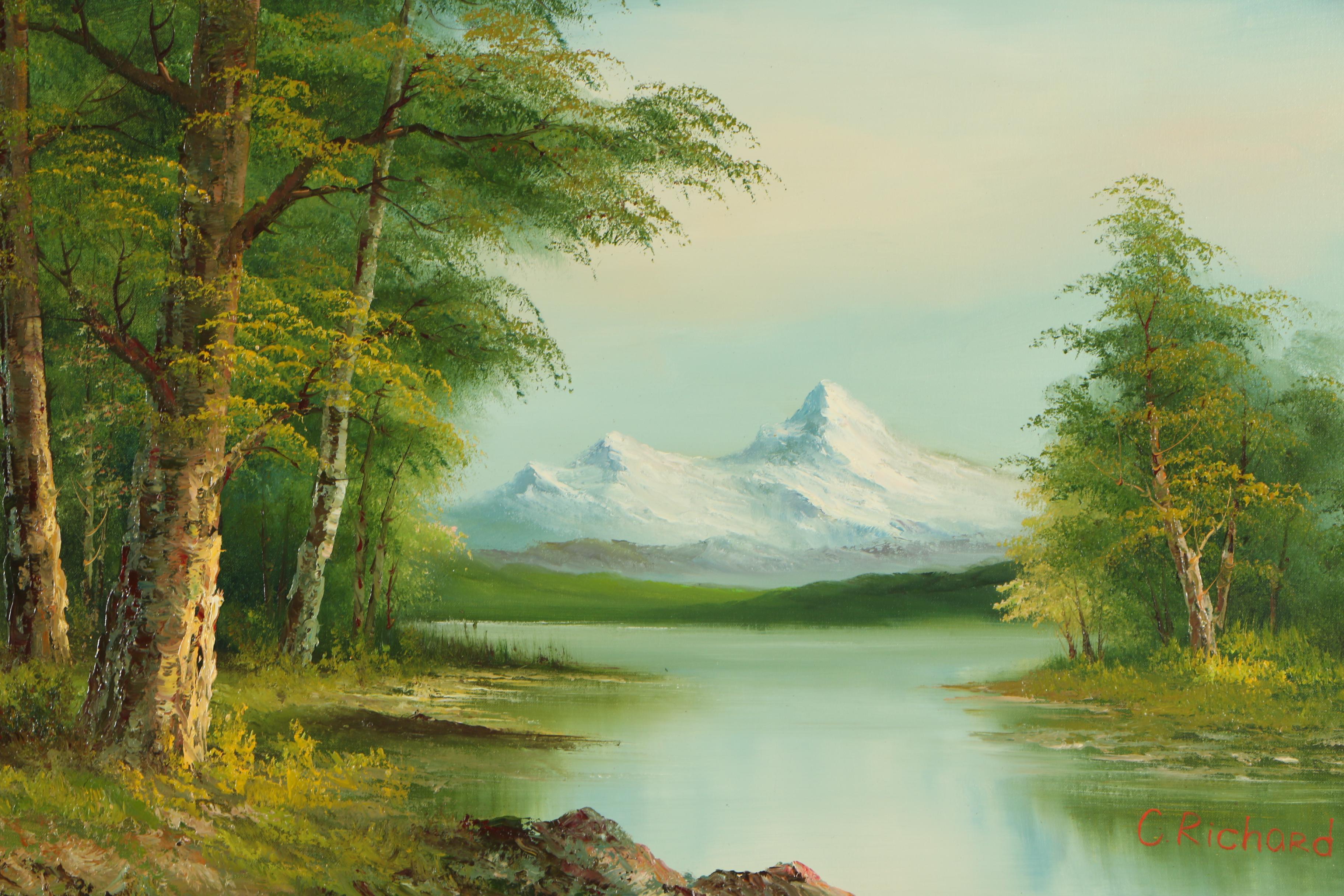 C. Richard Oil Painting