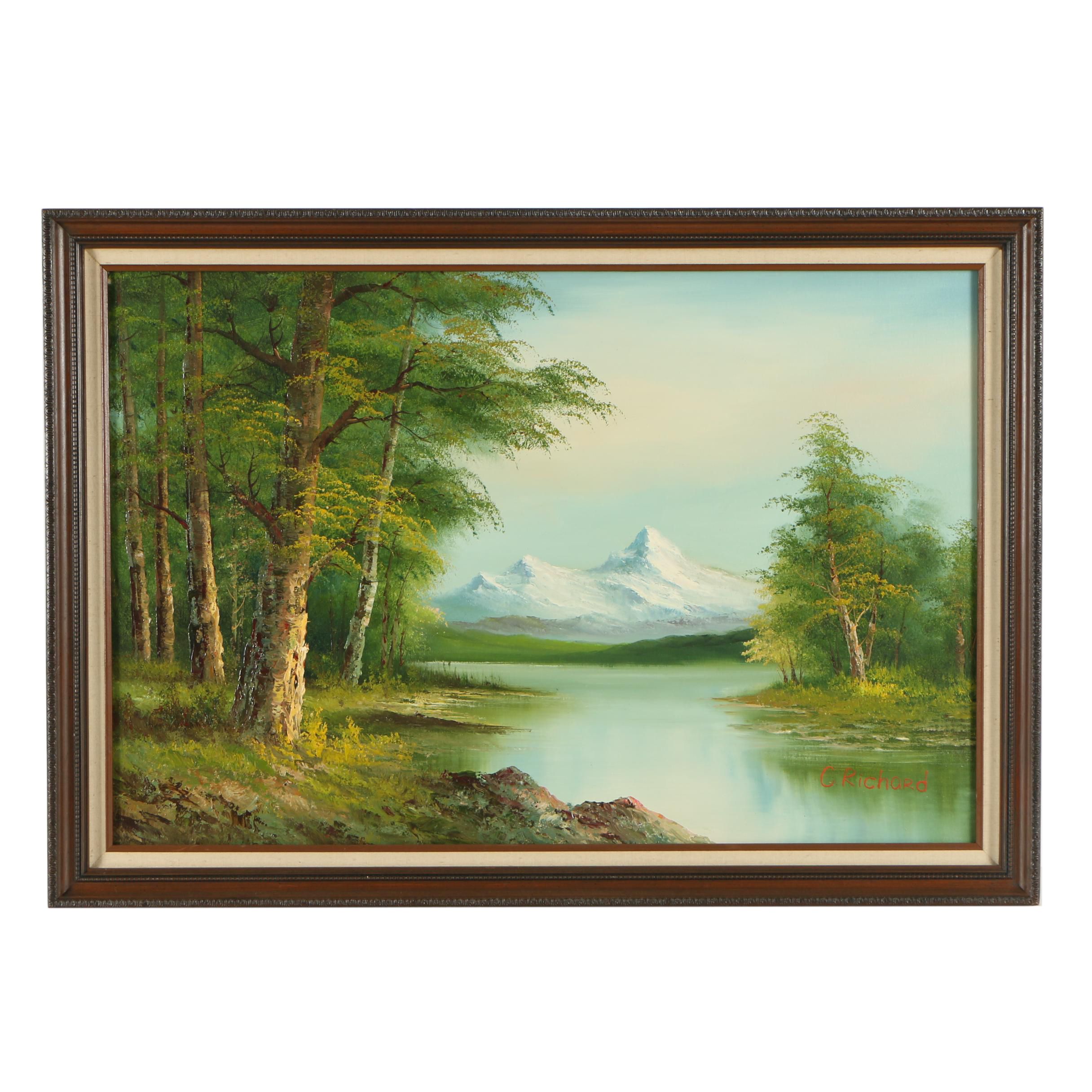 C. Richard Oil Painting