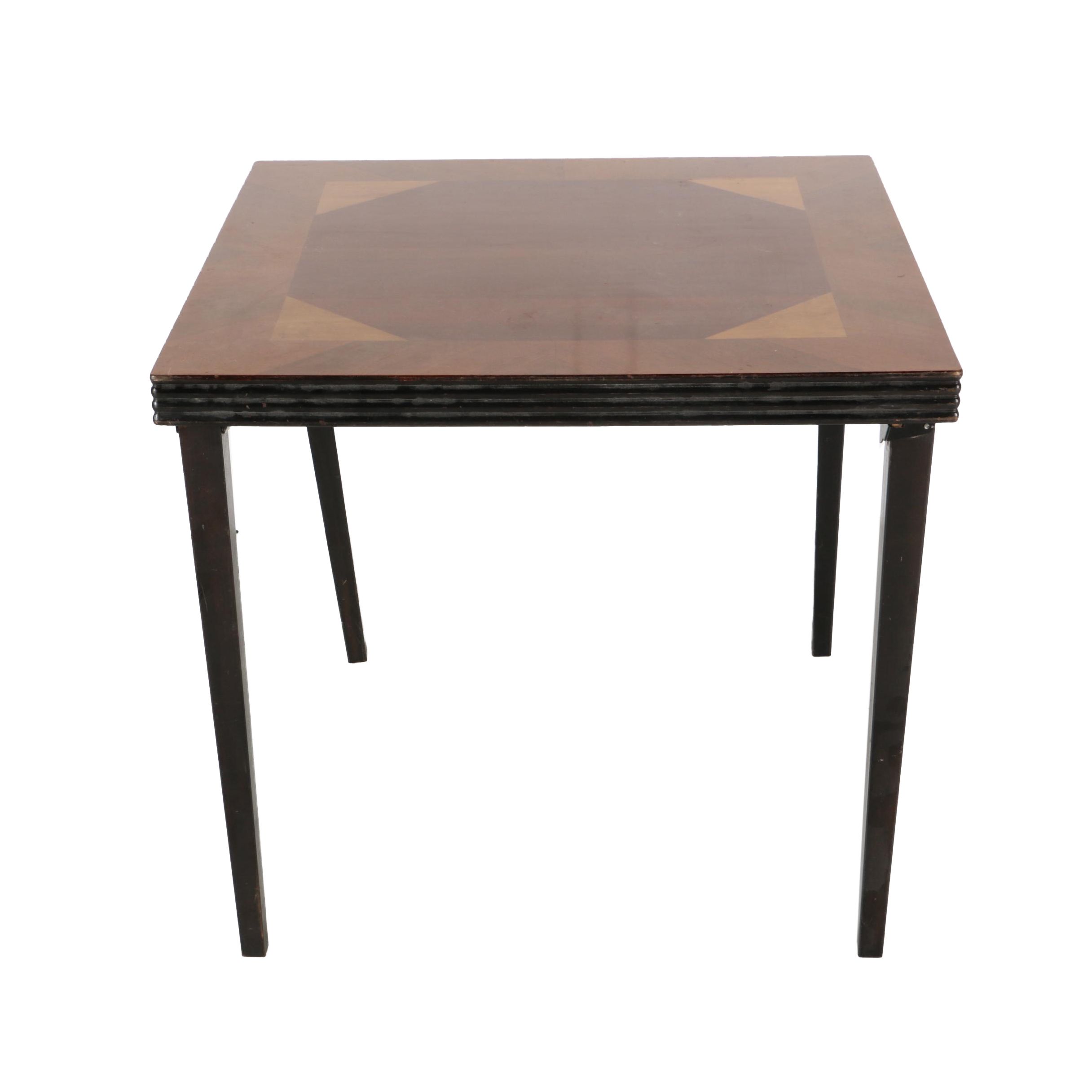Wooden Folding Card Table