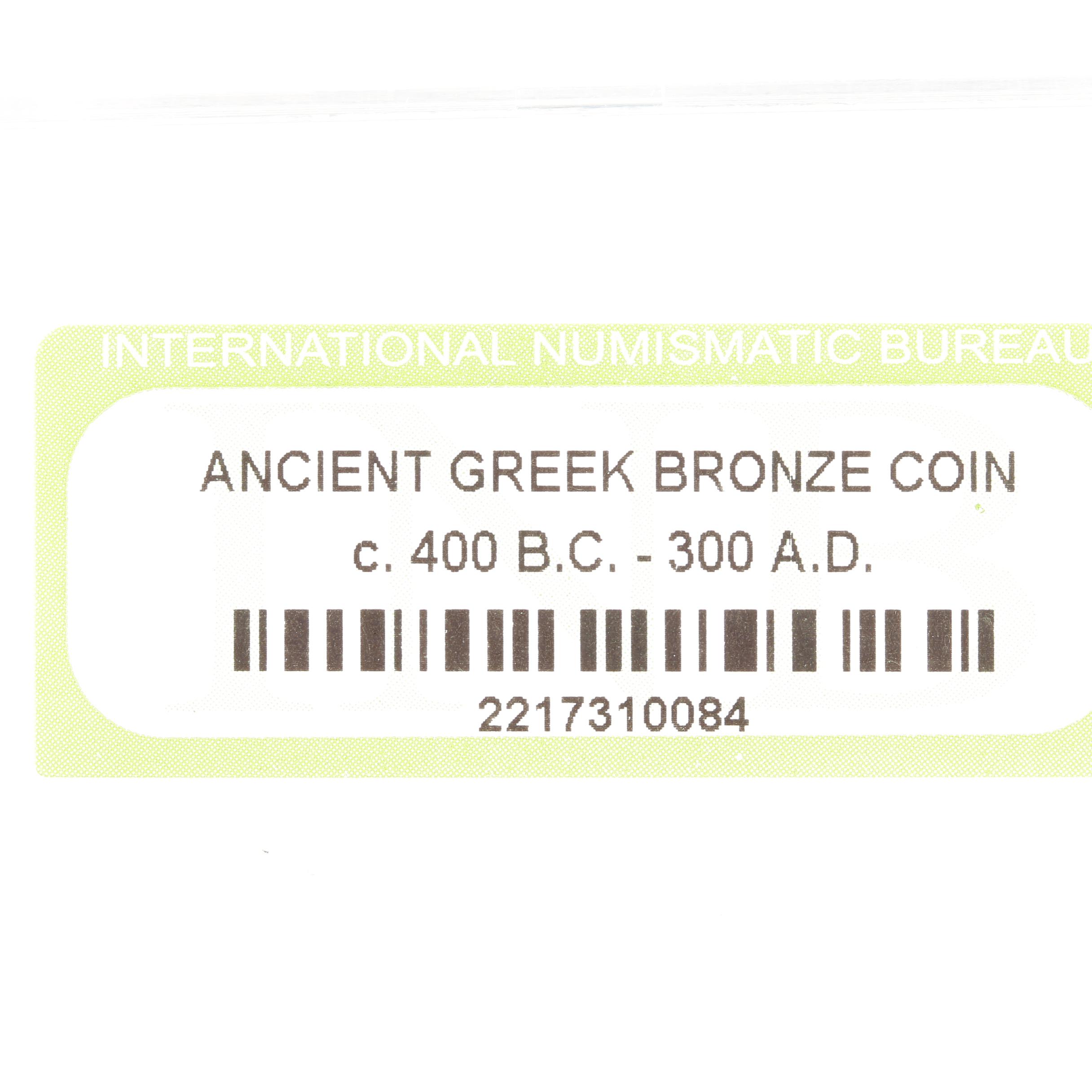 Ten Ancient Greek Bronze Coins