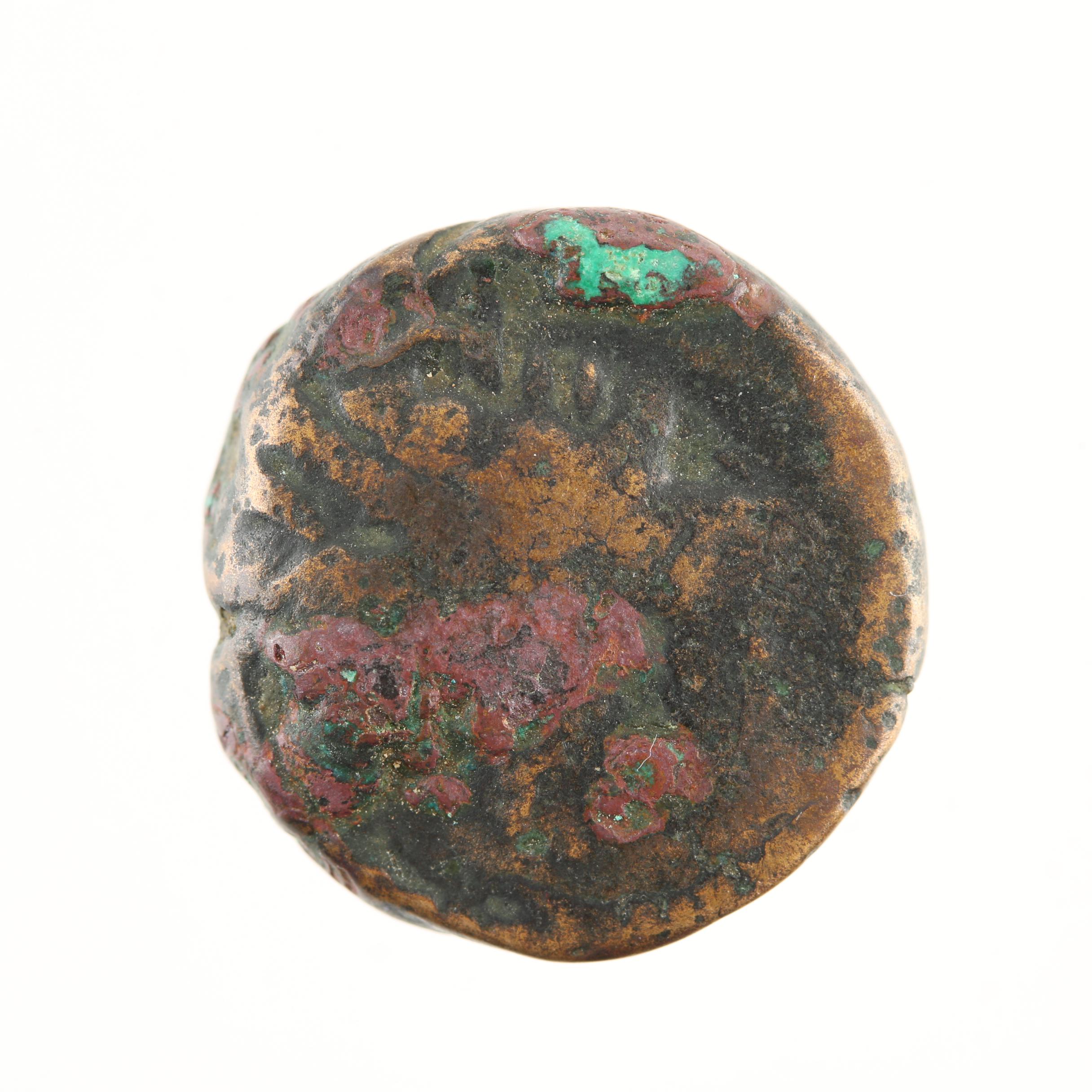 Ten Ancient Greek Bronze Coins