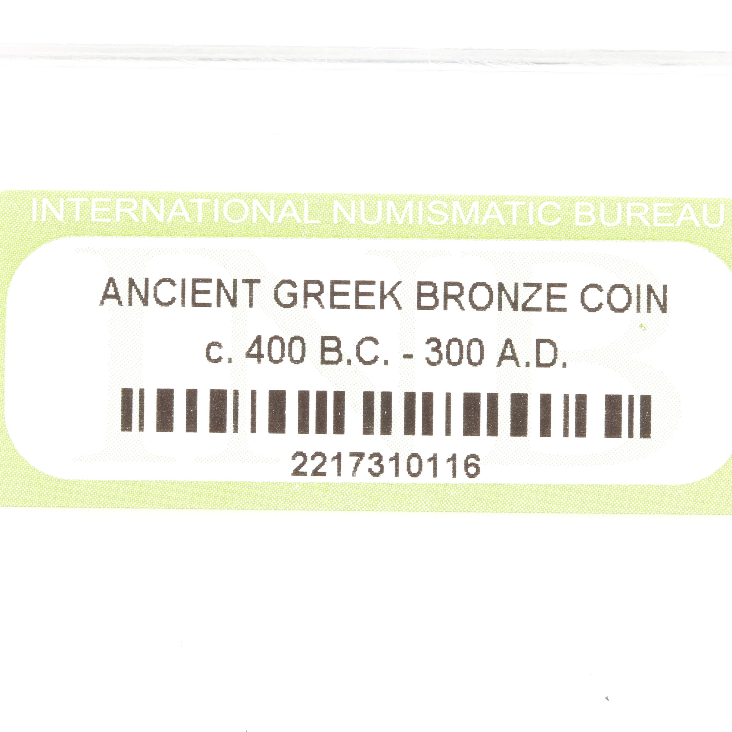 Ten Ancient Greek Bronze Coins