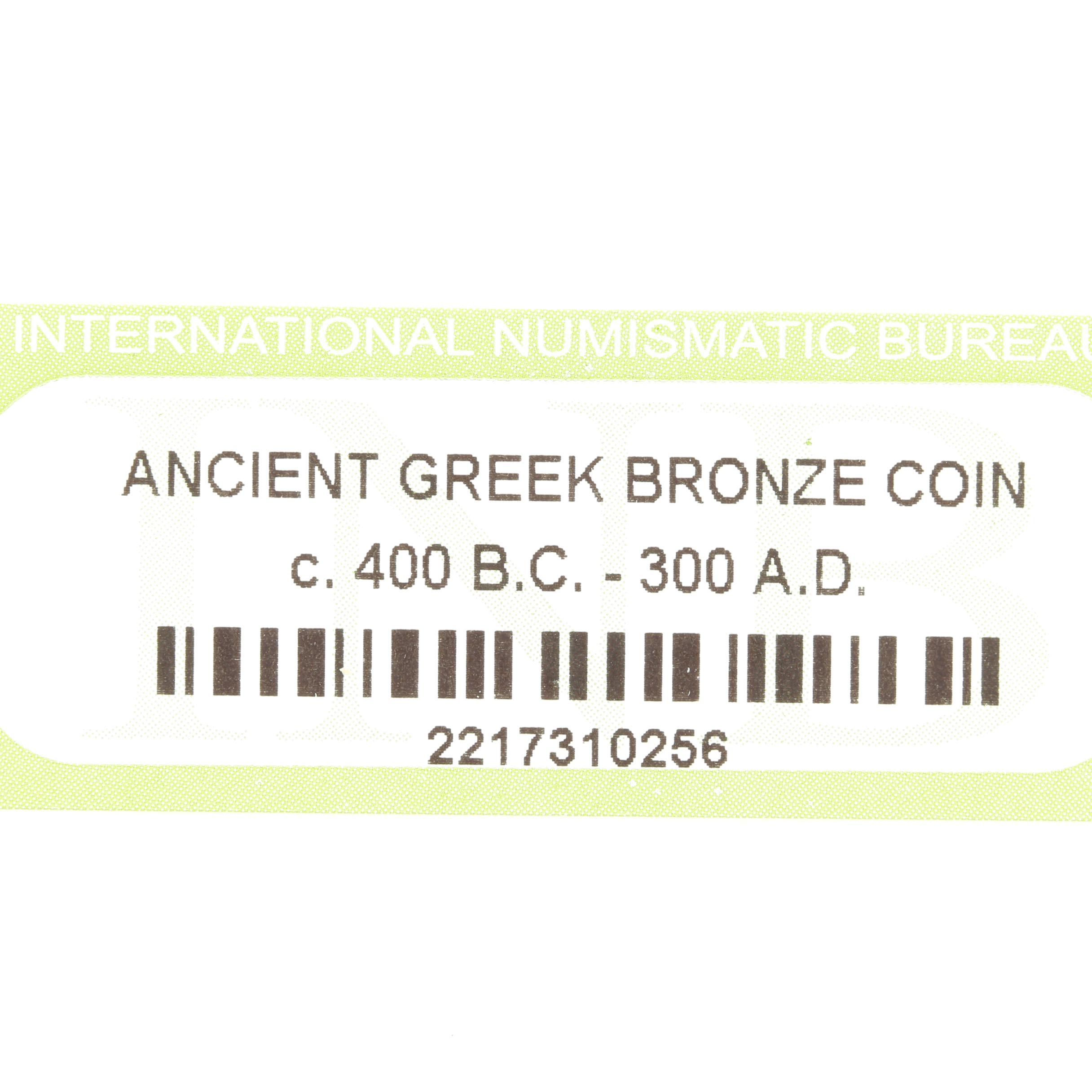 Ten Ancient Greek Bronze Coins