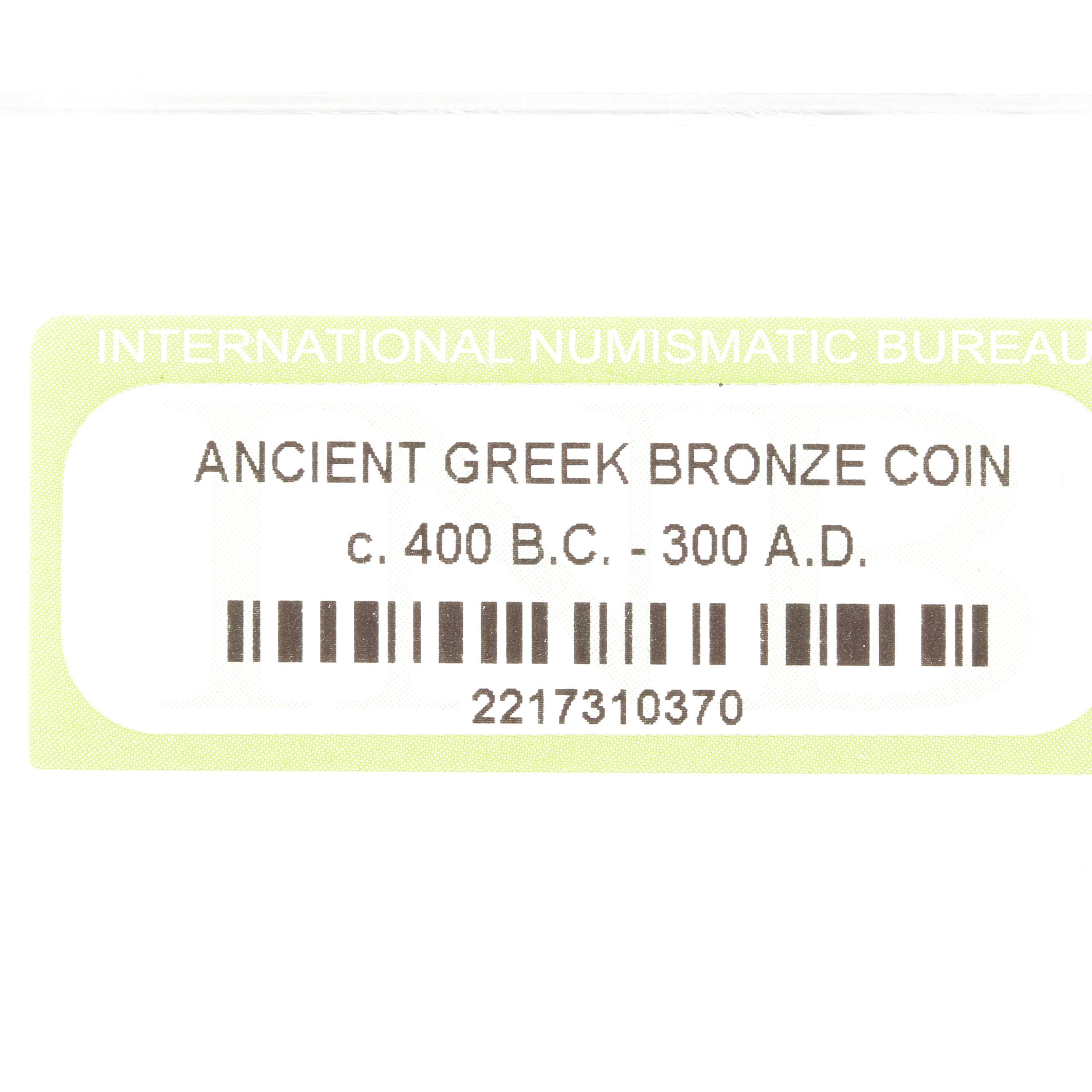 Ten Ancient Greek Bronze Coins