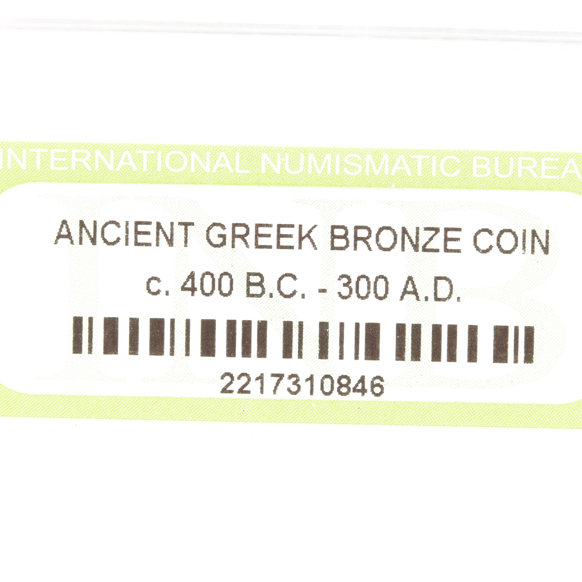 Ten Ancient Greek Bronze Coins