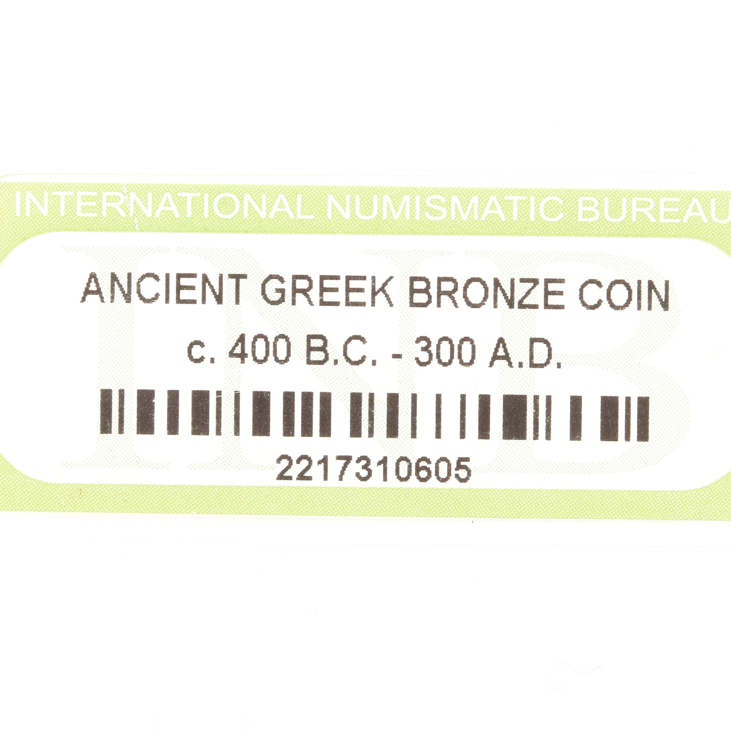 Ten Ancient Greek Bronze Coins