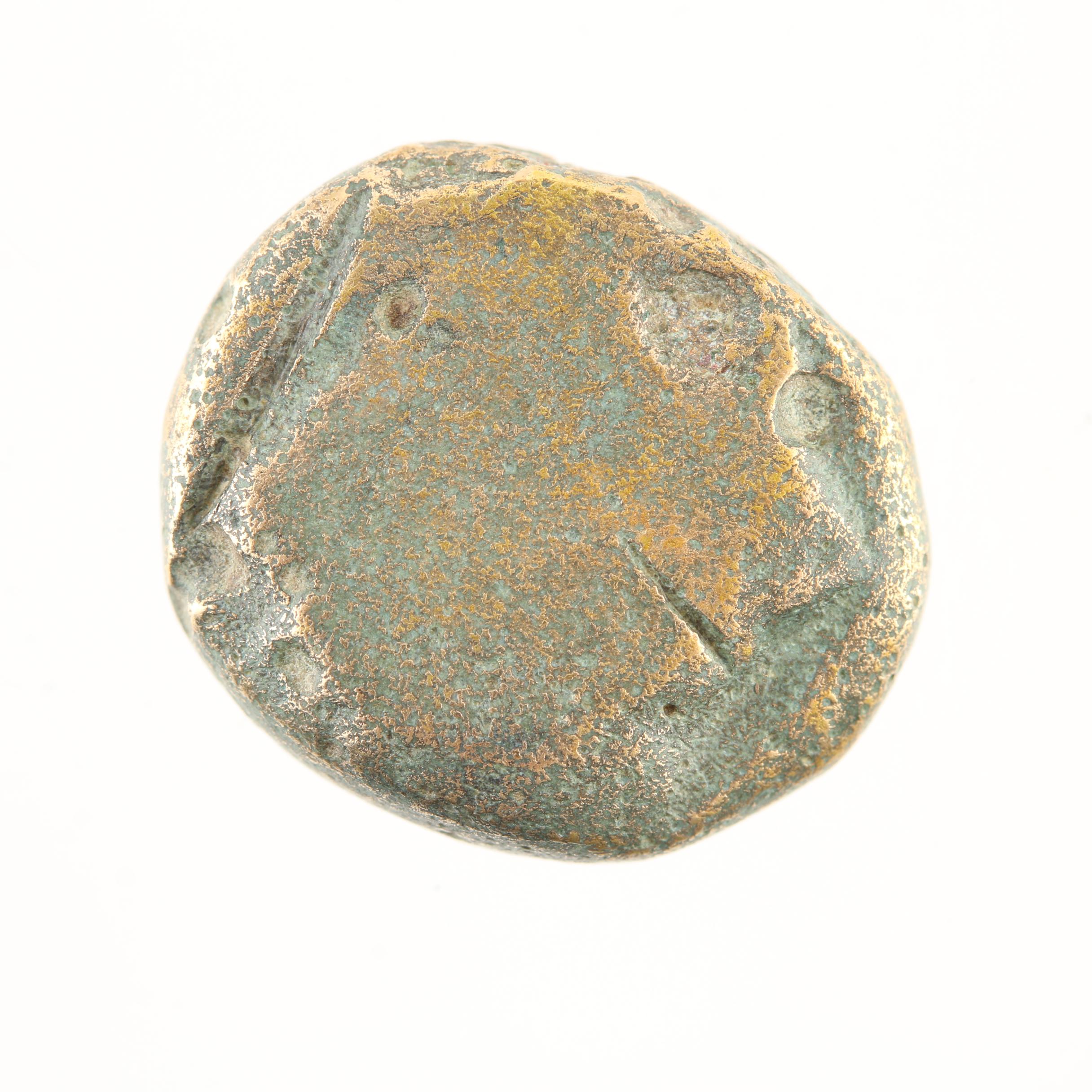 Ten Ancient Greek Bronze Coins