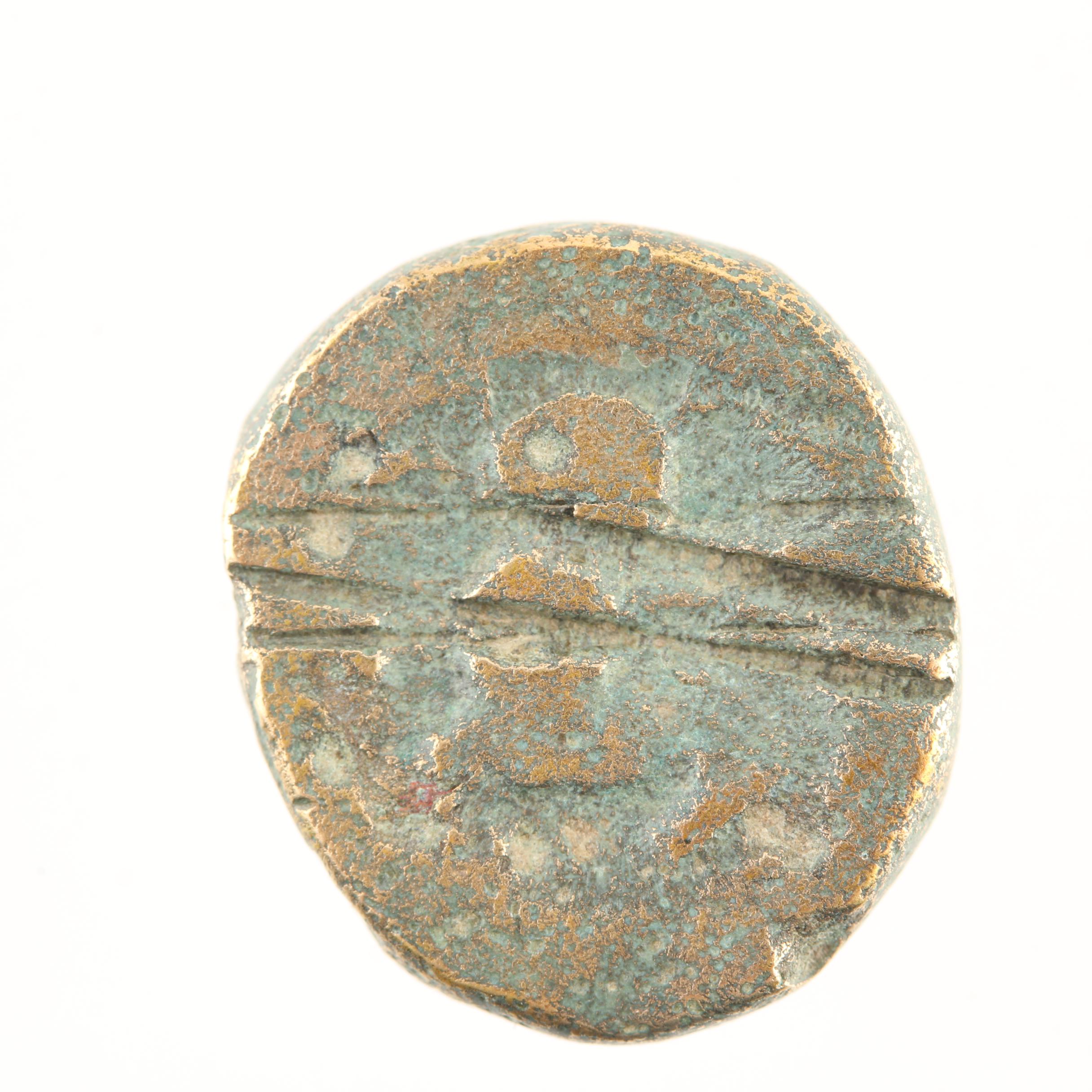 Ten Ancient Greek Bronze Coins