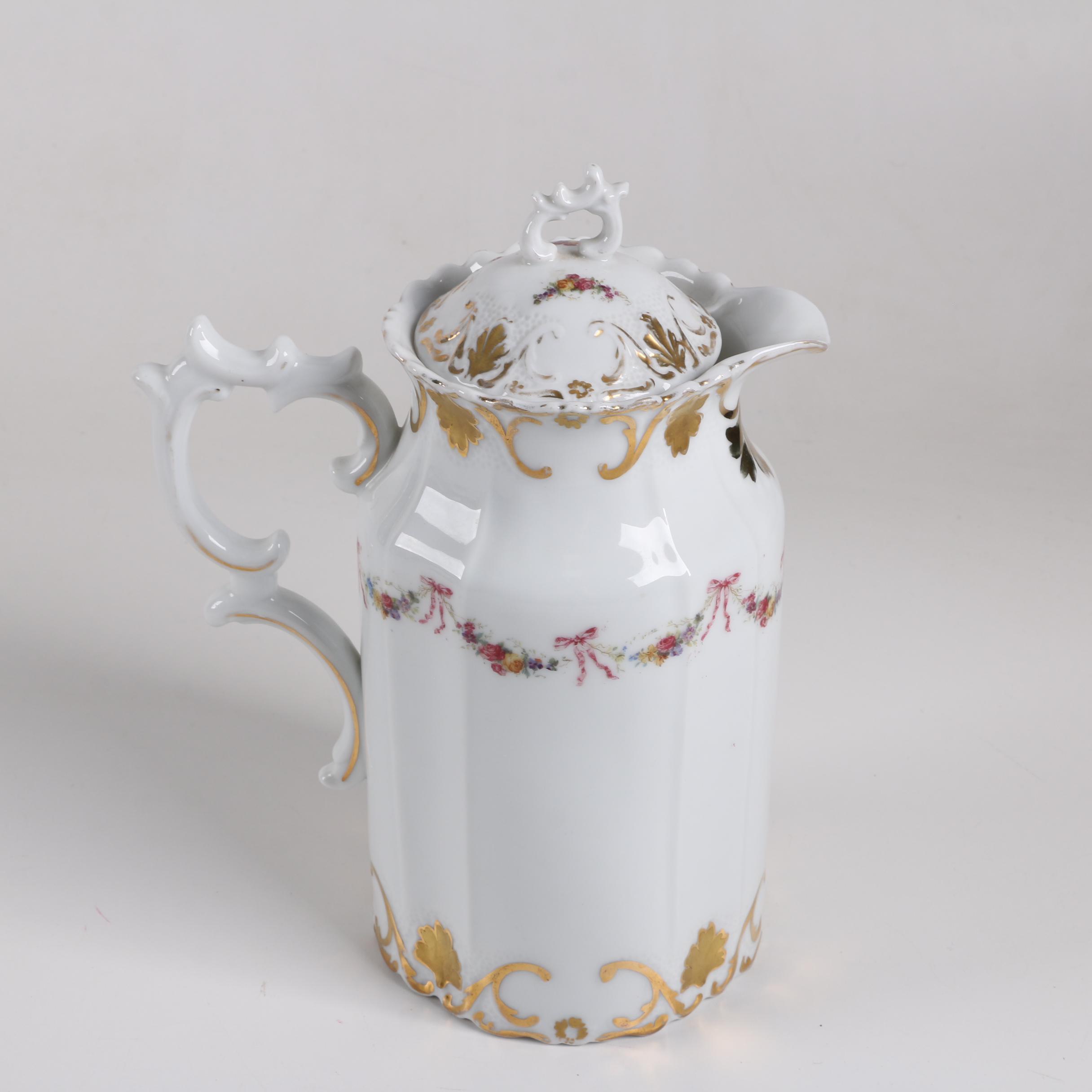Vintage Porcelain Coffee Pot