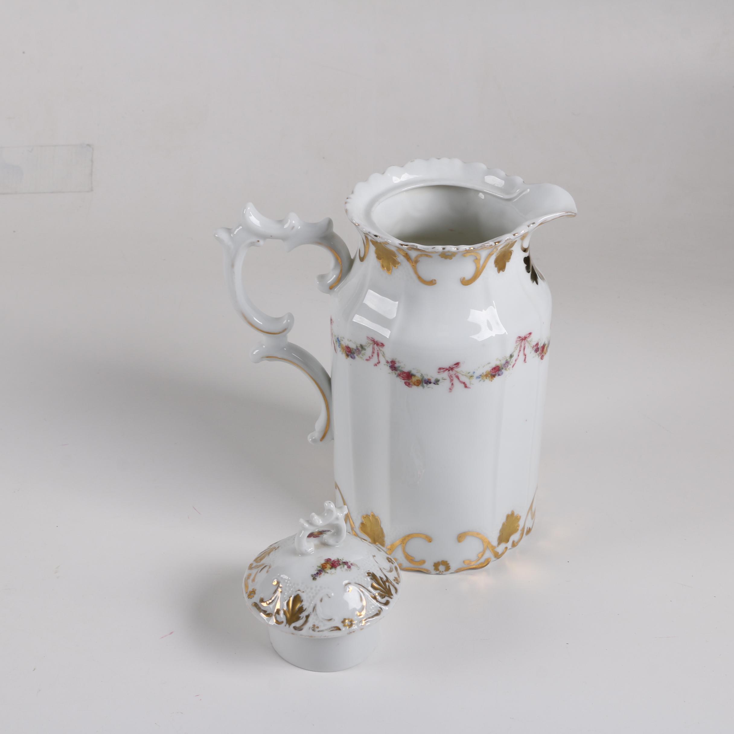 Vintage Porcelain Coffee Pot