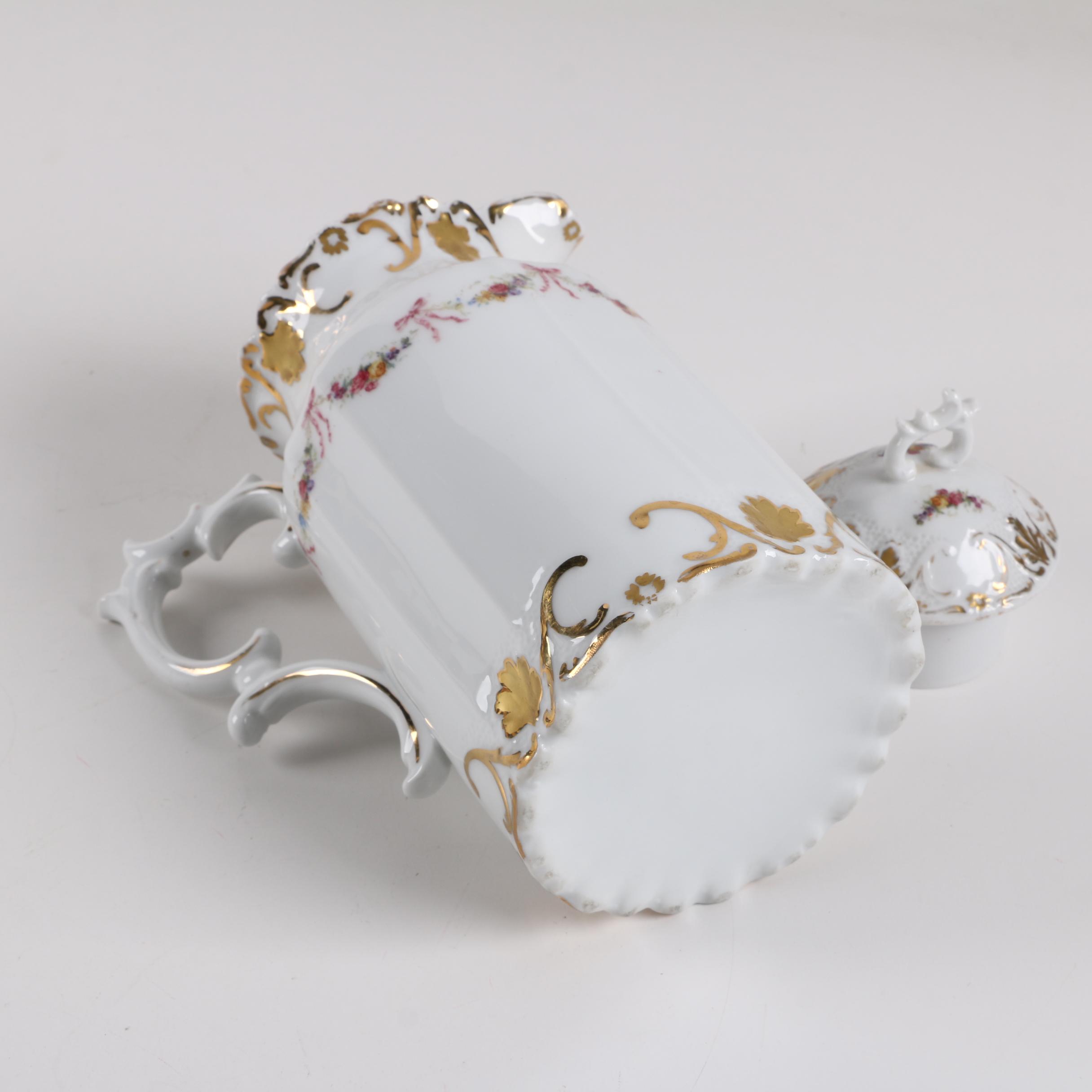 Vintage Porcelain Coffee Pot