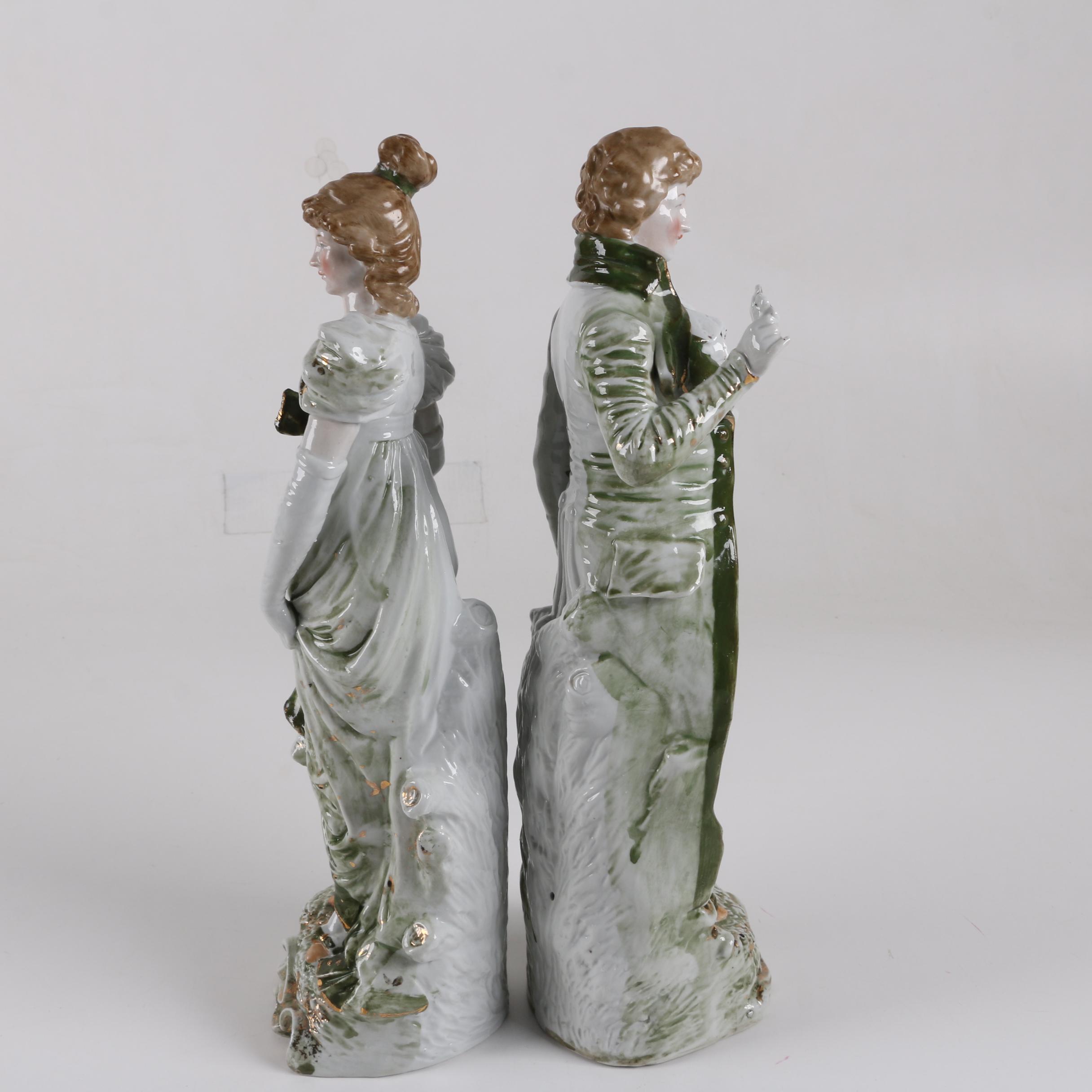 Victorian Style Ceramic Figurines