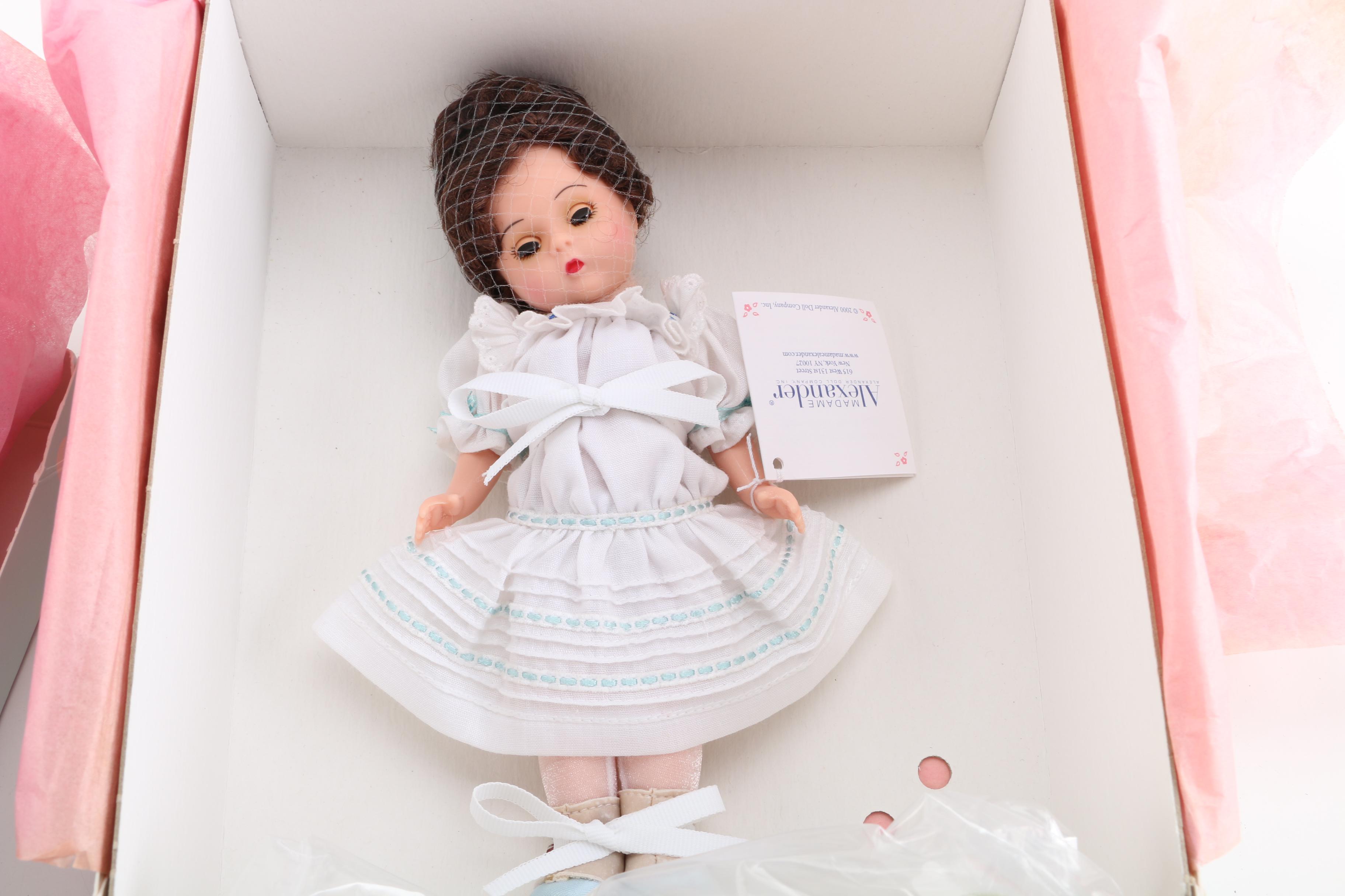 Madame Alexander "Tuesday's Child" and "White Hat" Dolls