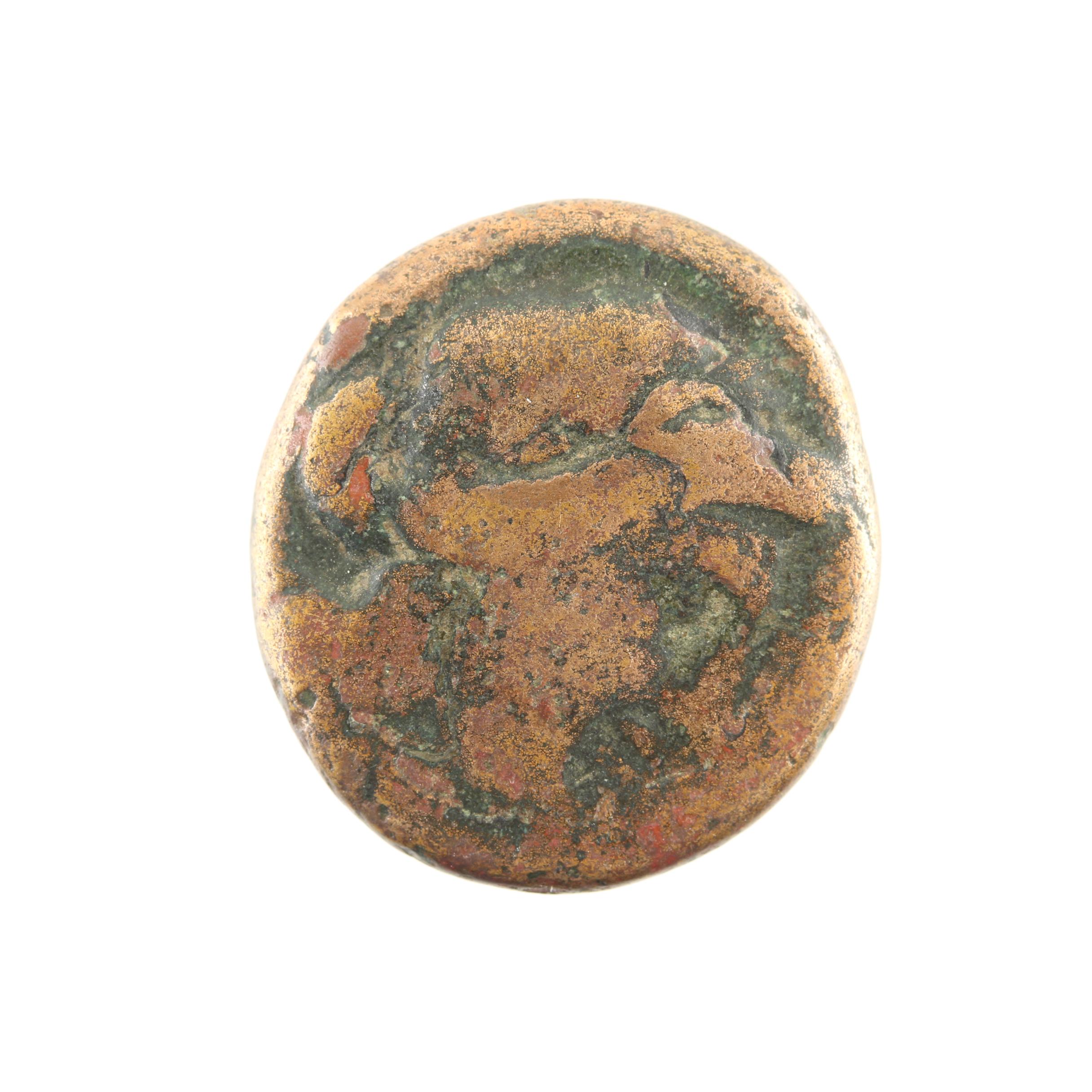 Ten Ancient Greek Bronze Coins