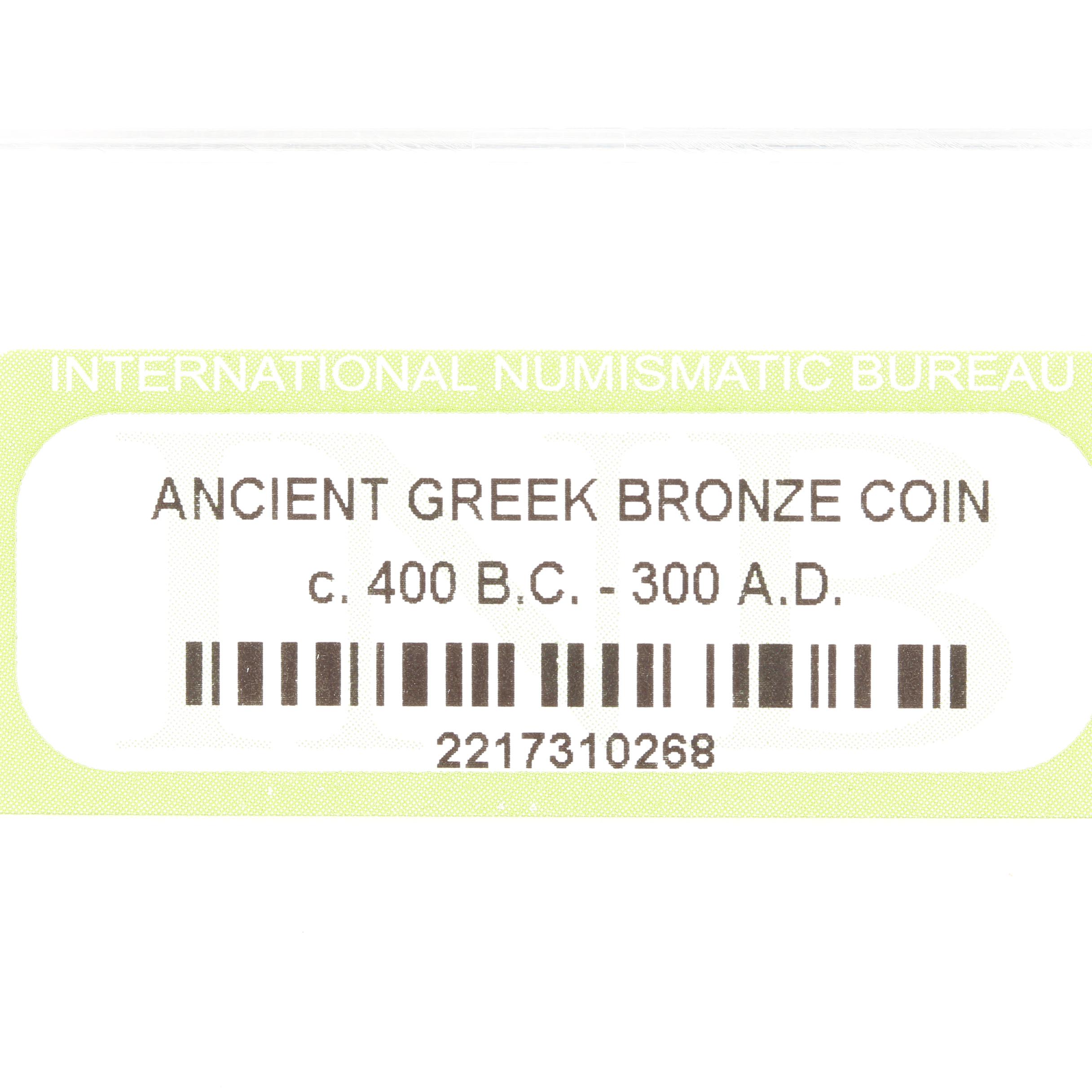 Ten Ancient Greek Bronze Coins