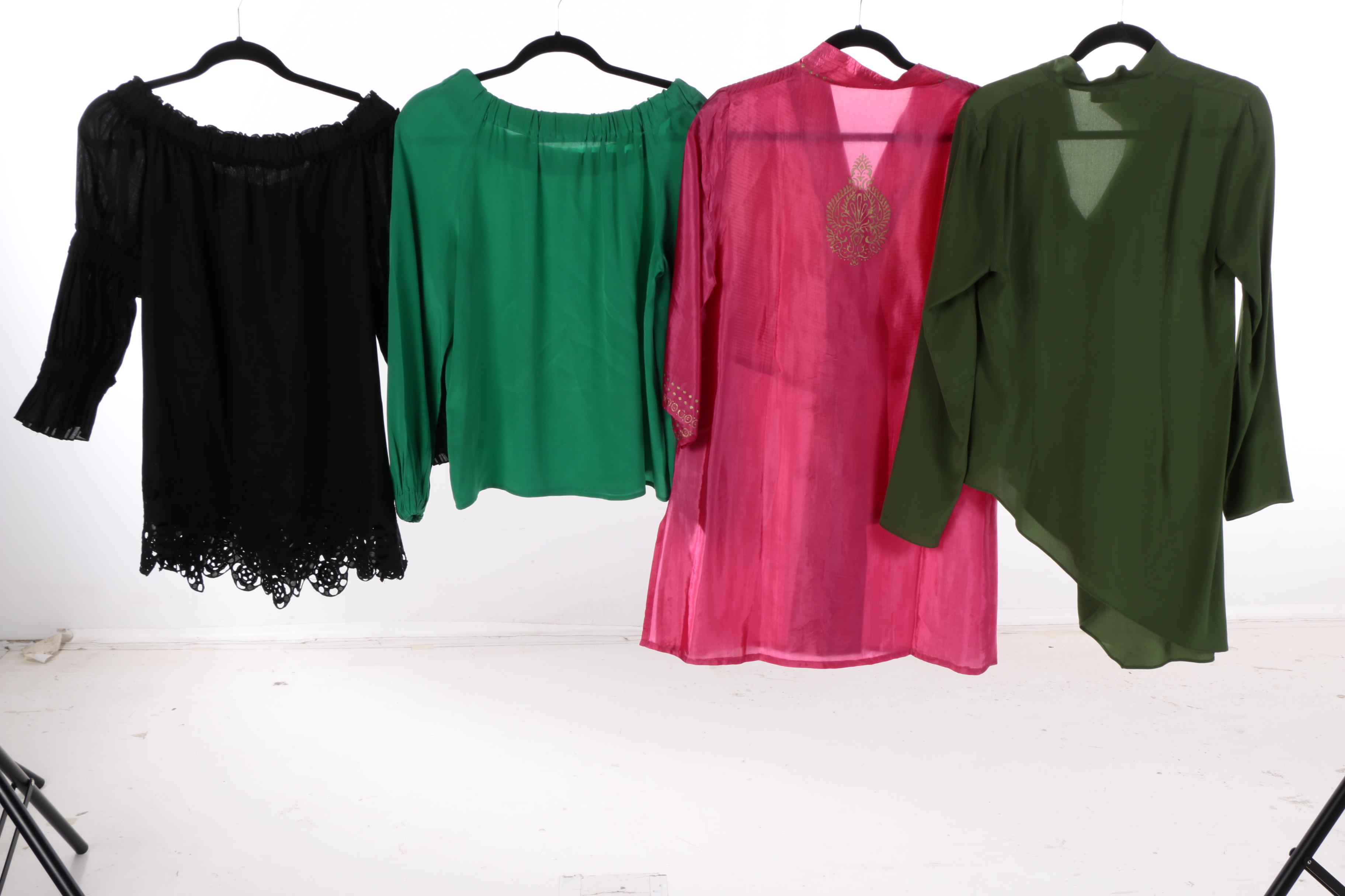 Women's Tops Including Tory Burch, Calvin Klein Collection, Zara Woman, Akris