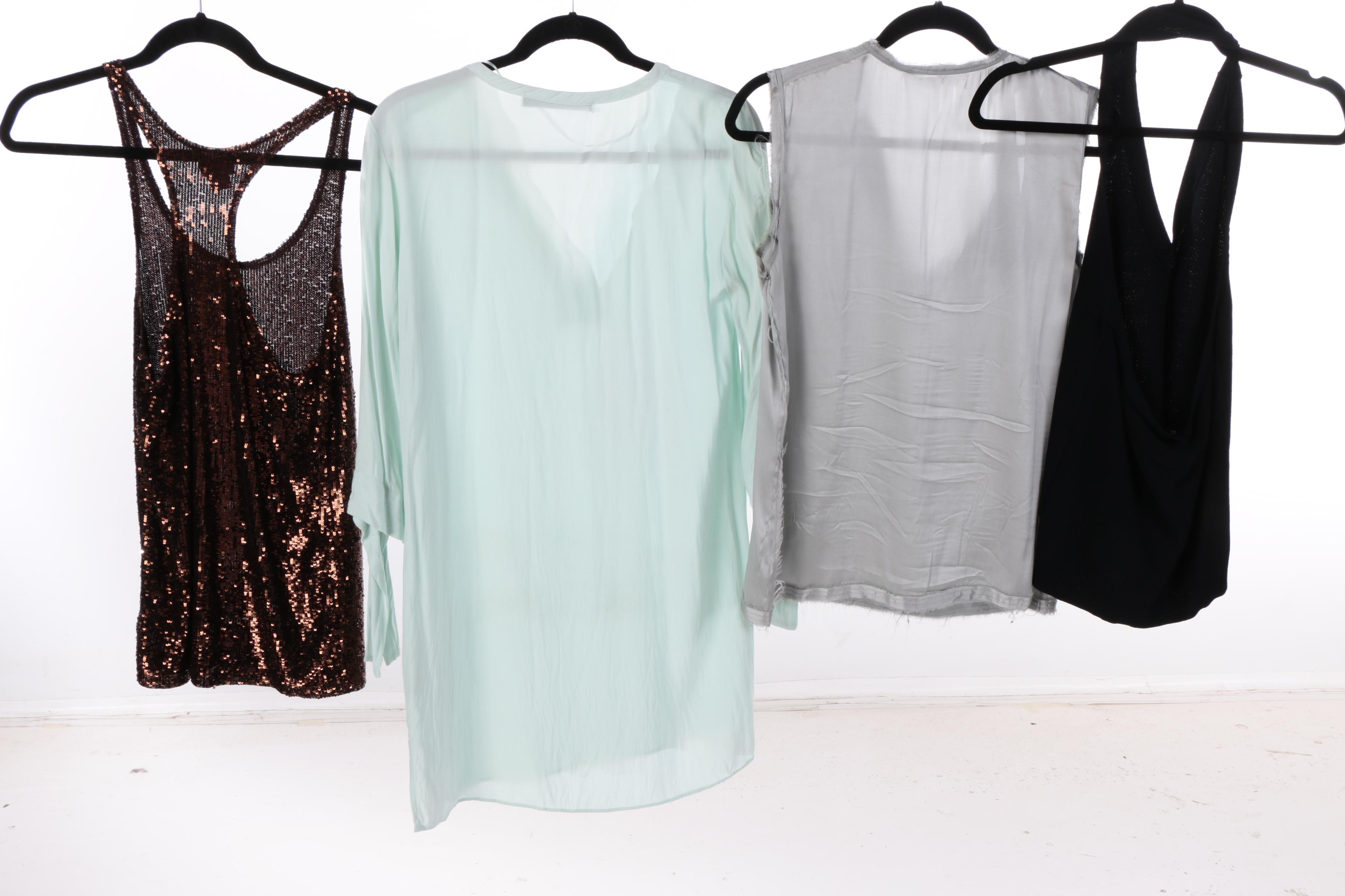 Women's Tops Including Tory Burch, Calvin Klein Collection, Zara Woman, Akris