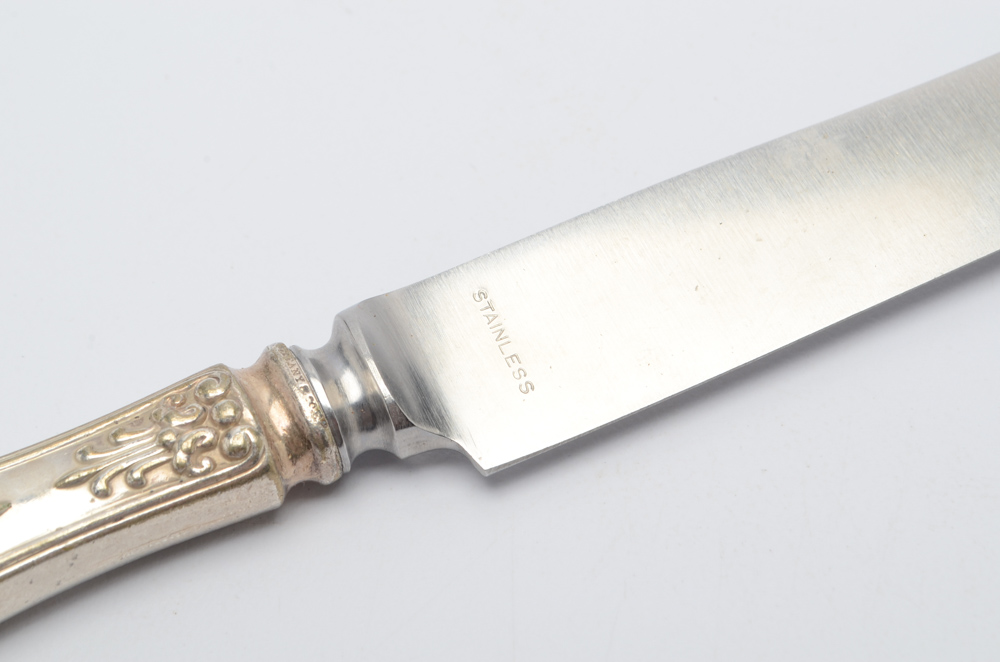 Tiffany & Co. "English King" Silver Plate Flatware