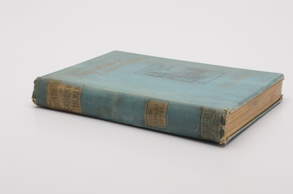 1892 First Edition "The Adventures of Sherlock Holmes" Volume 1