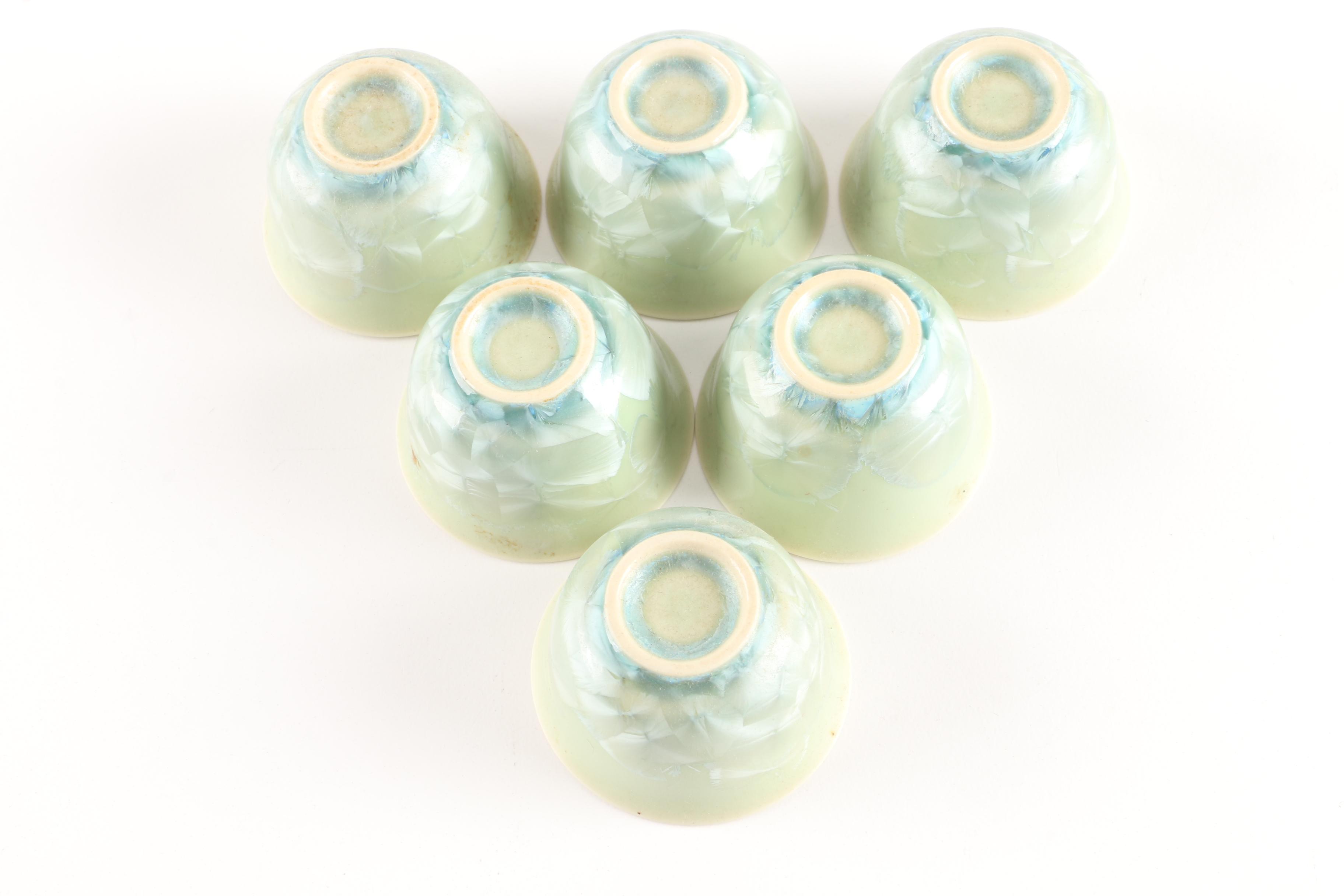 Crystalline Glazed Porcelain Tableware After Frank Neef