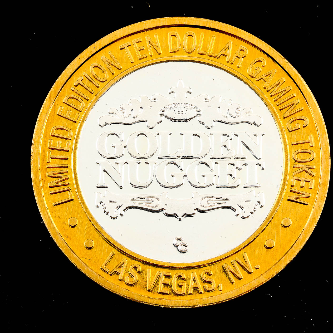 Limited Edition $10 Gaming Token From the Golden Nugget Casino