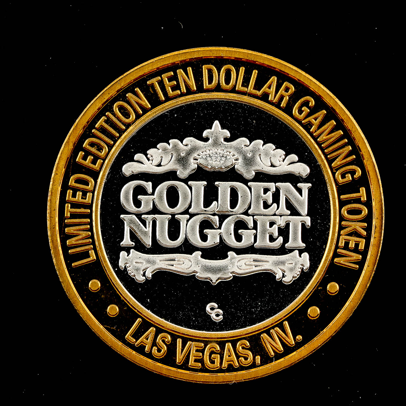 Limited Edition $10 Gaming Token From the Golden Nugget Casino