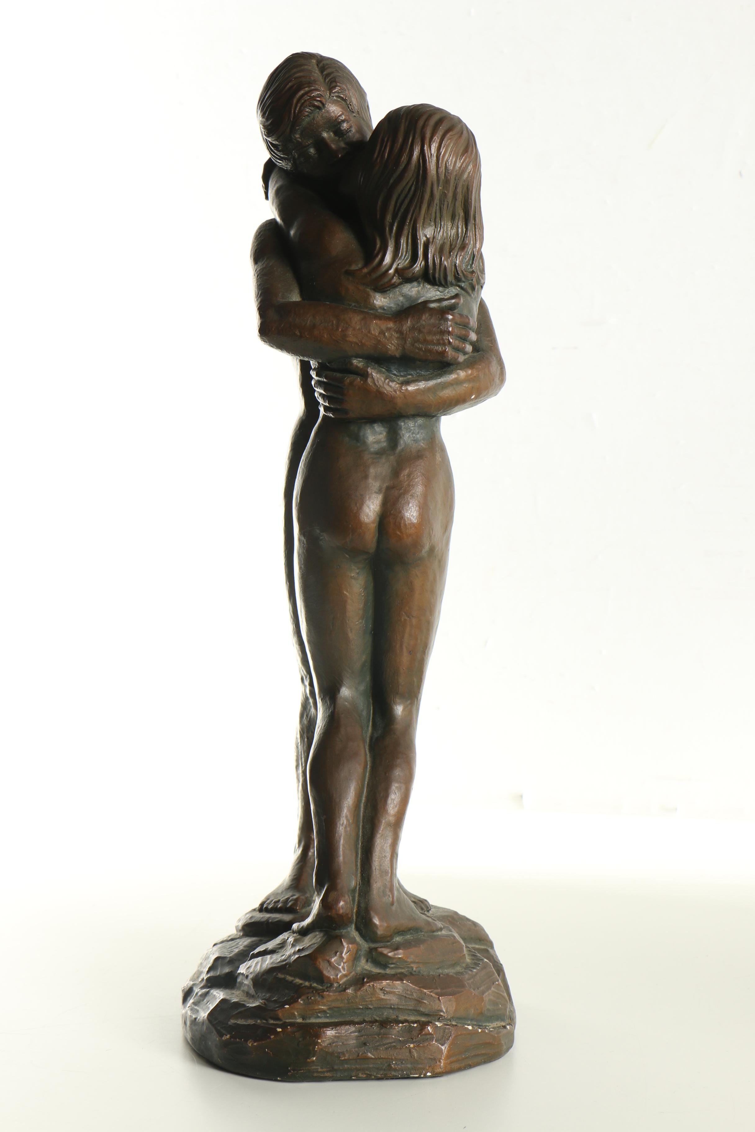 Marwal Chalkware Statue by B. Mule