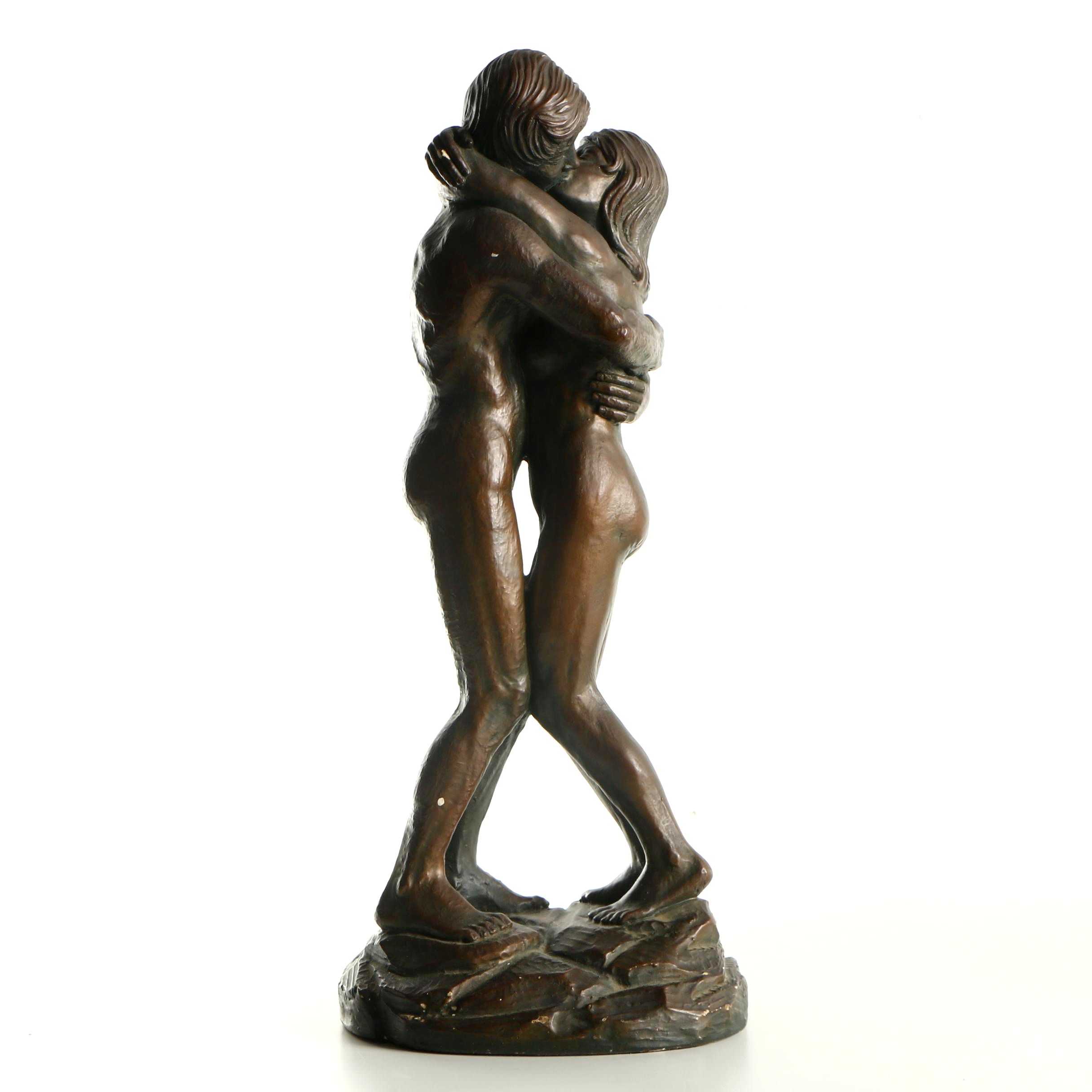 Marwal Chalkware Statue by B. Mule