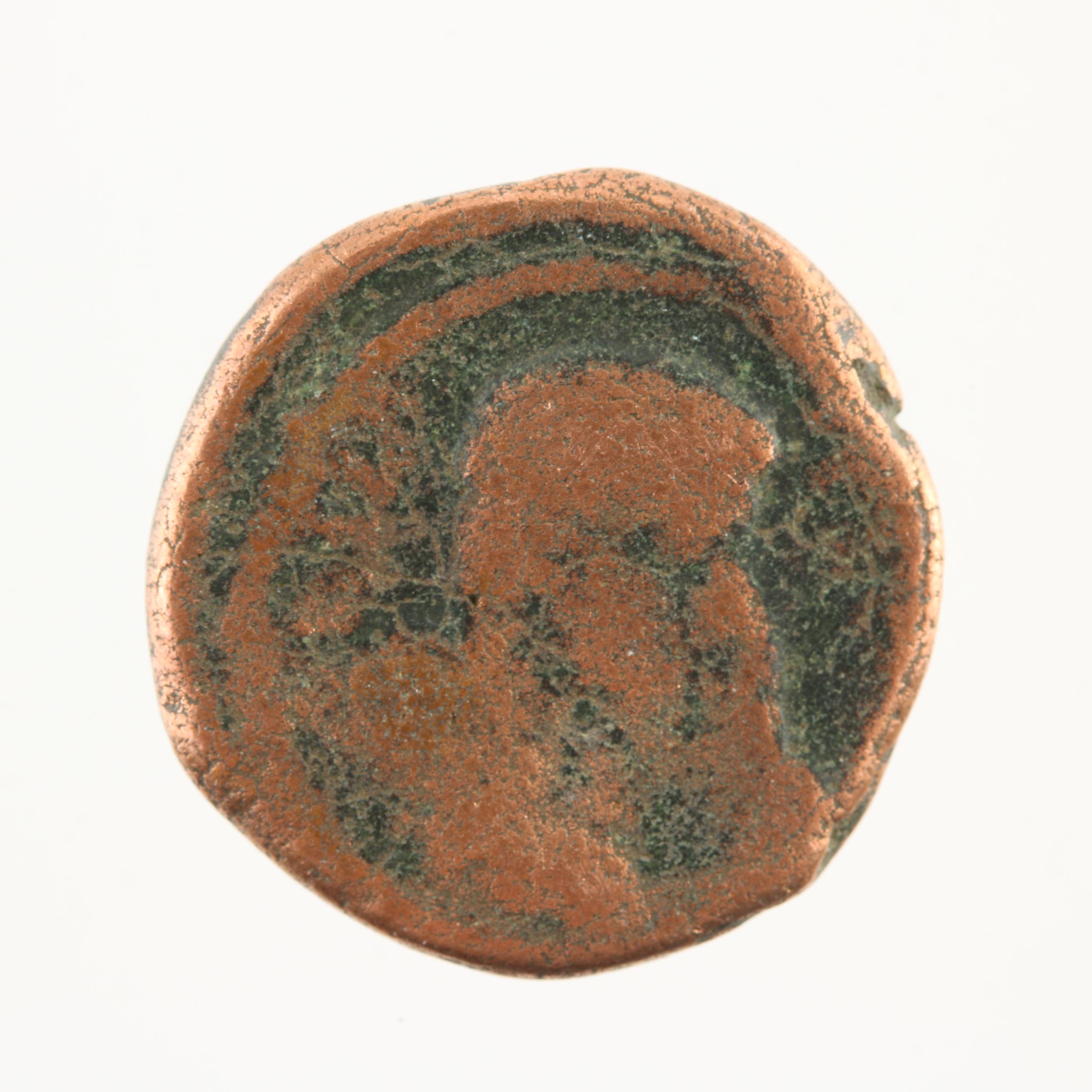 Ten Ancient Greek Bronze Coins