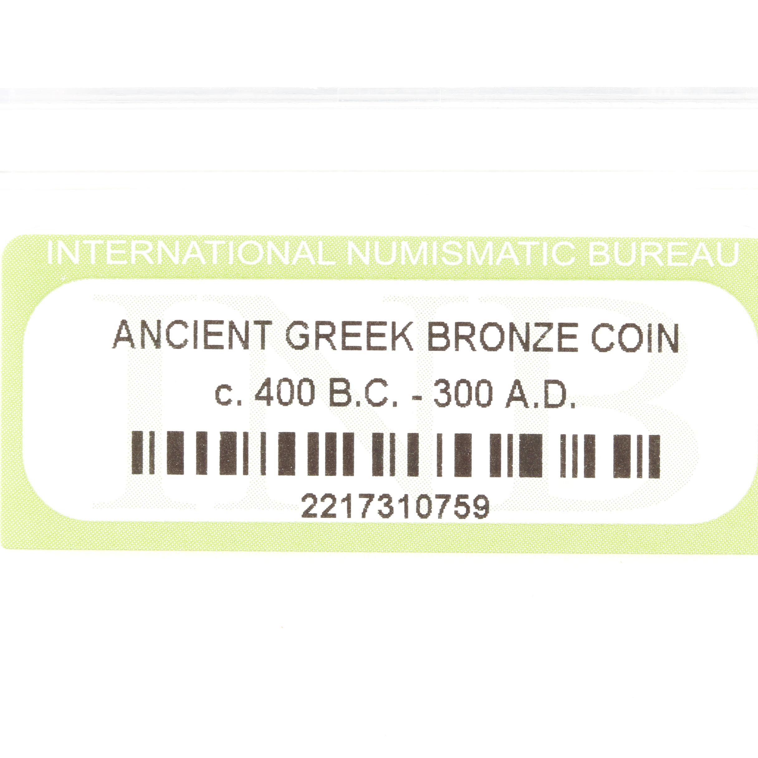 Ten Ancient Greek Bronze Coins