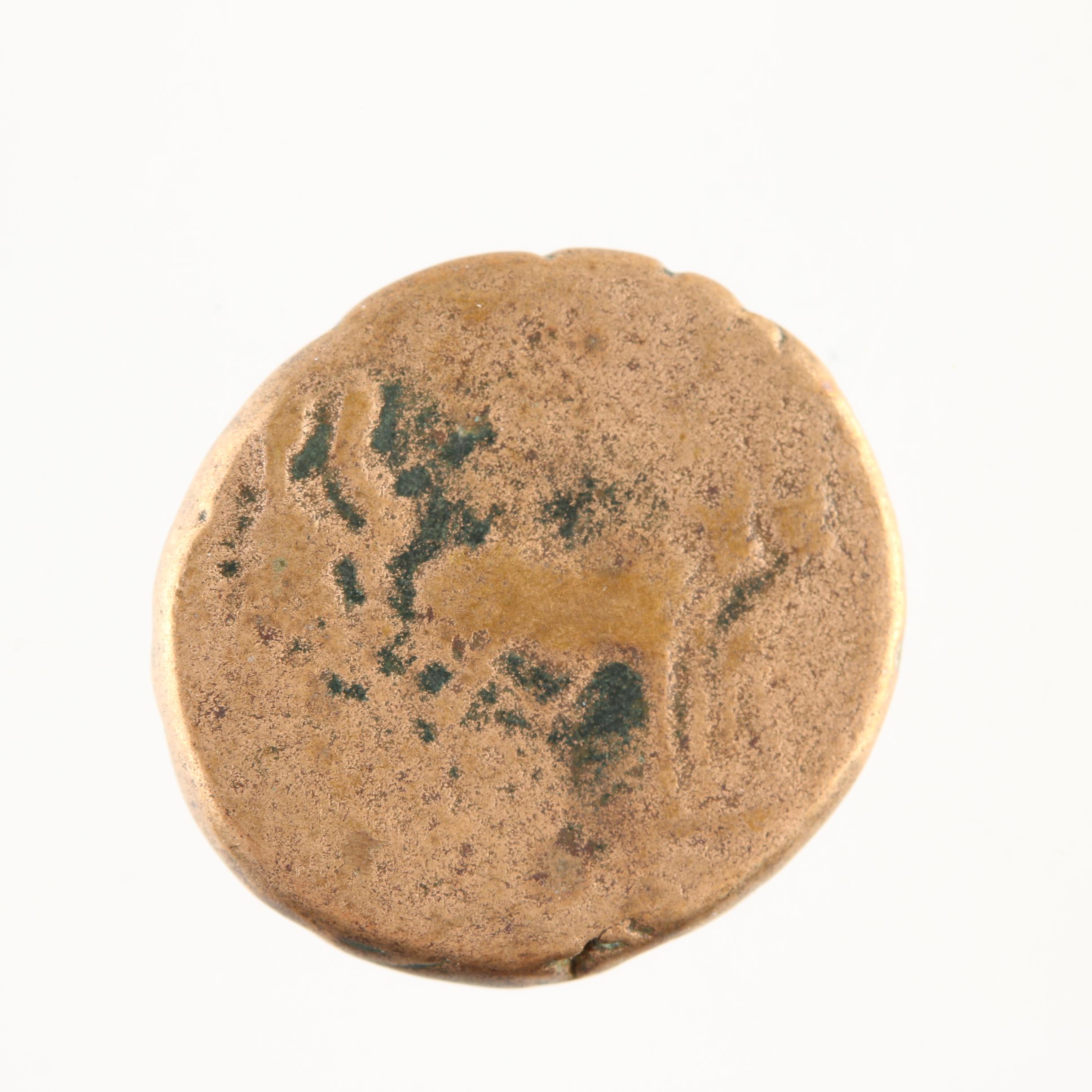 Ten Ancient Greek Bronze Coins