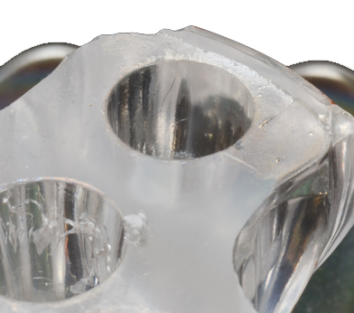 Vintage Northwood "Wide Panel" Four-Horn Carnival Glass Epergne