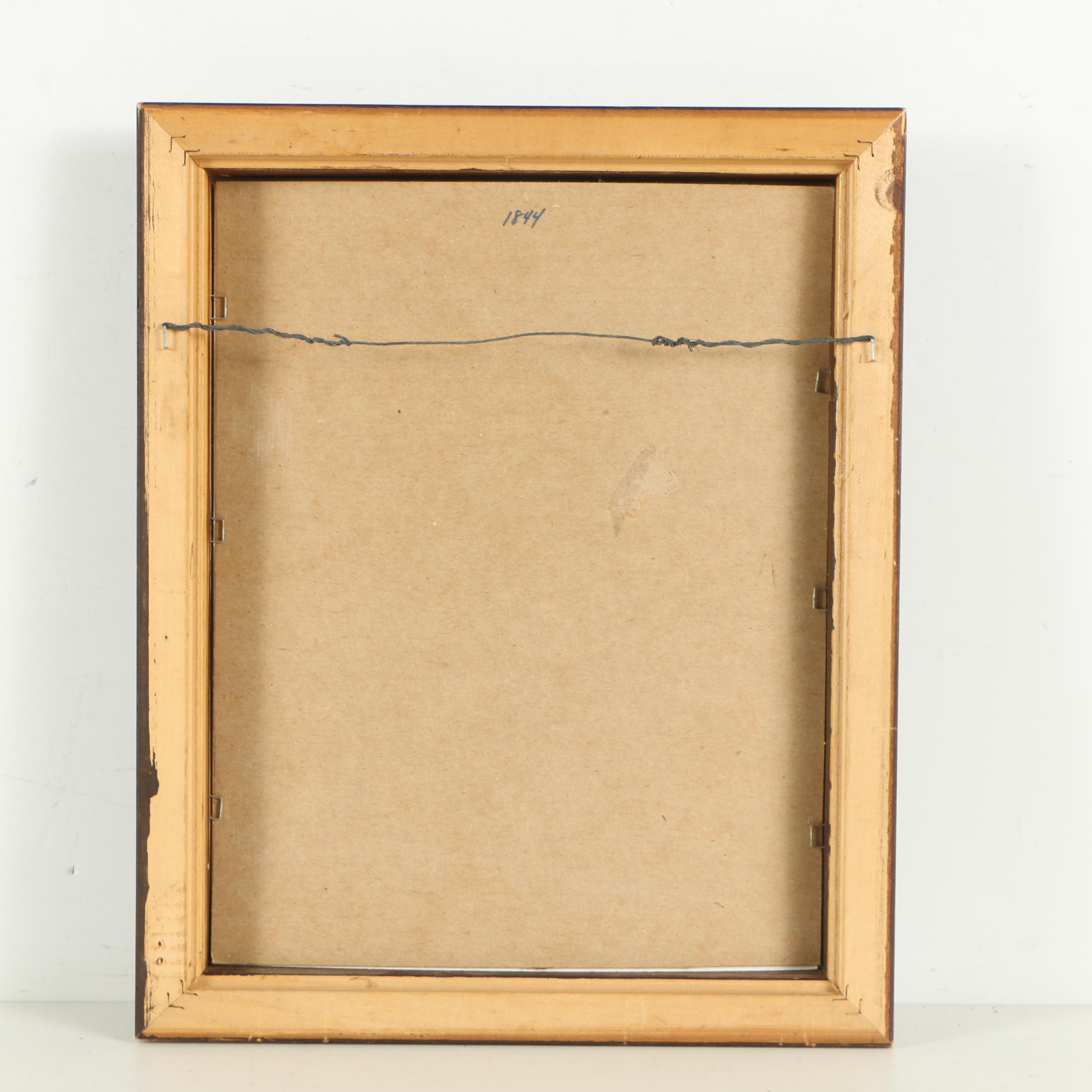 Ebenezer Challis Engraving "St Stephen's Chapel at the Cathedral Vienna"