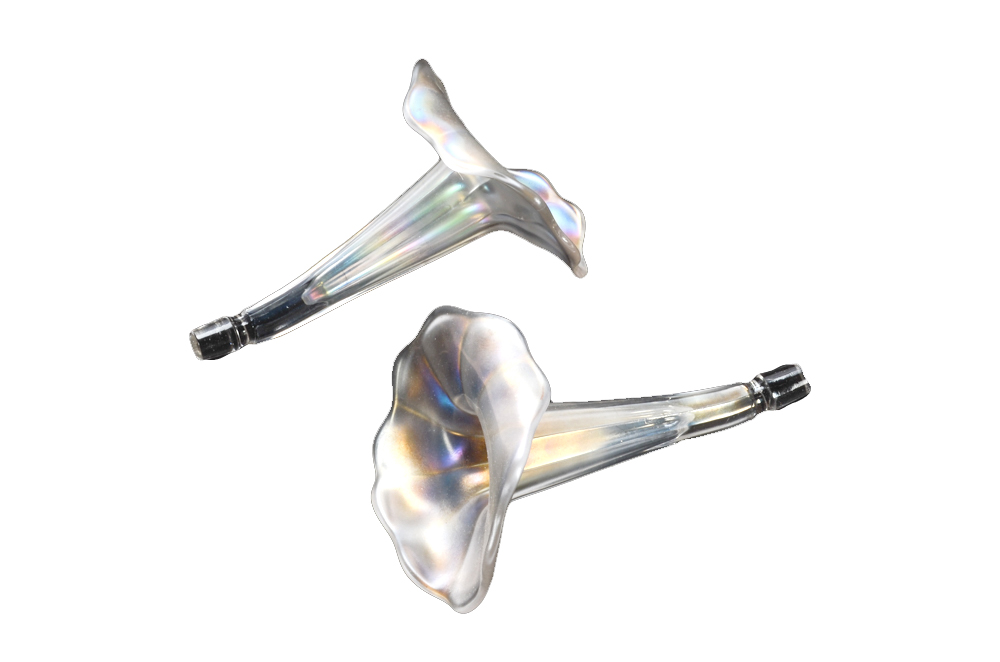 Vintage Northwood "Wide Panel" Four-Horn Carnival Glass Epergne