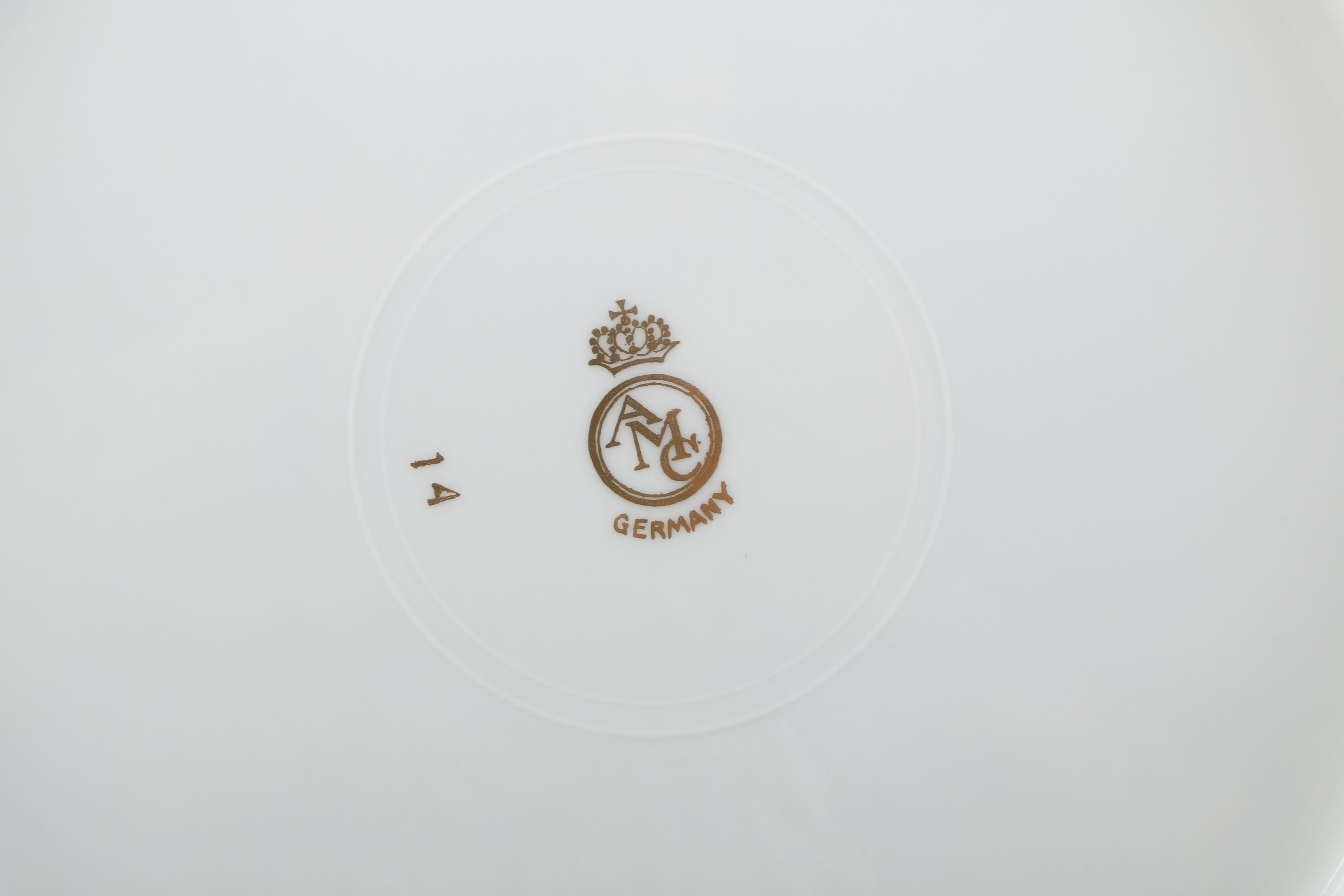 Vintage AMC Porcelain Dinner Plates