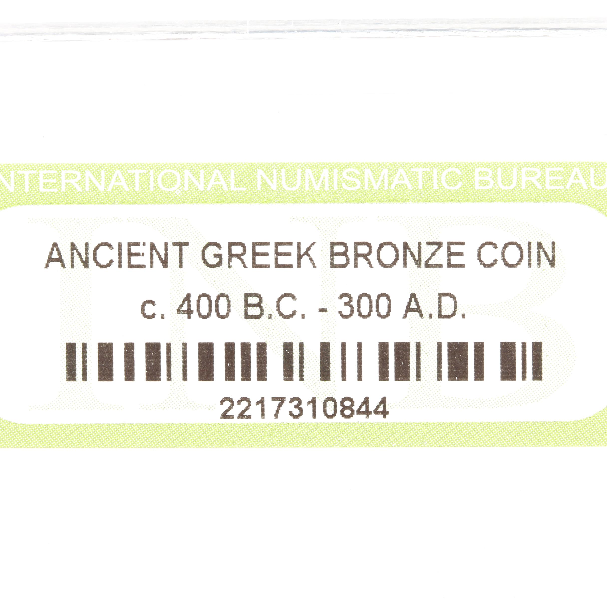 Ten Ancient Greek Bronze Coins