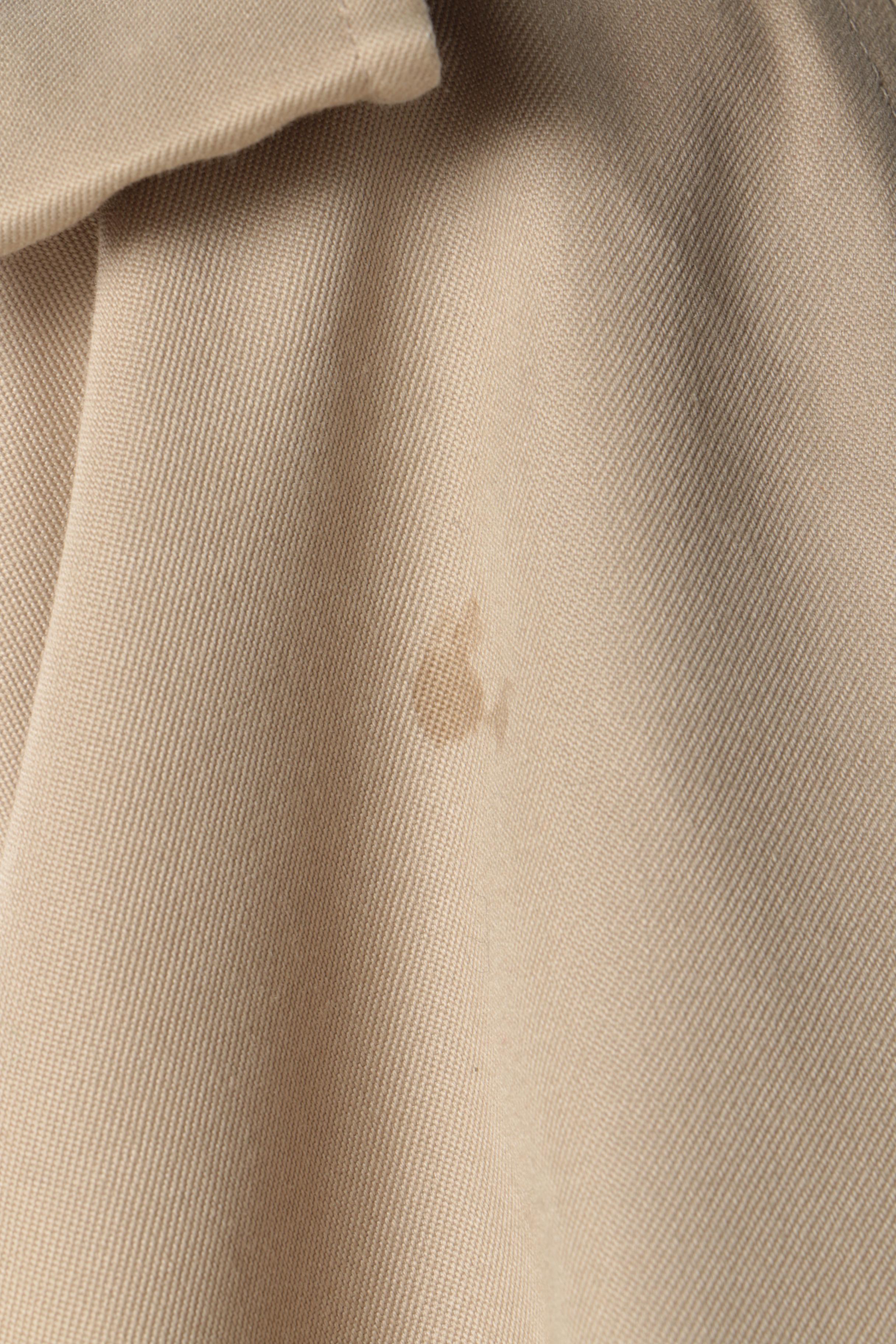 Women's 1980s Vintage Burberry Double-Breasted Trench Coat with Removable Lining