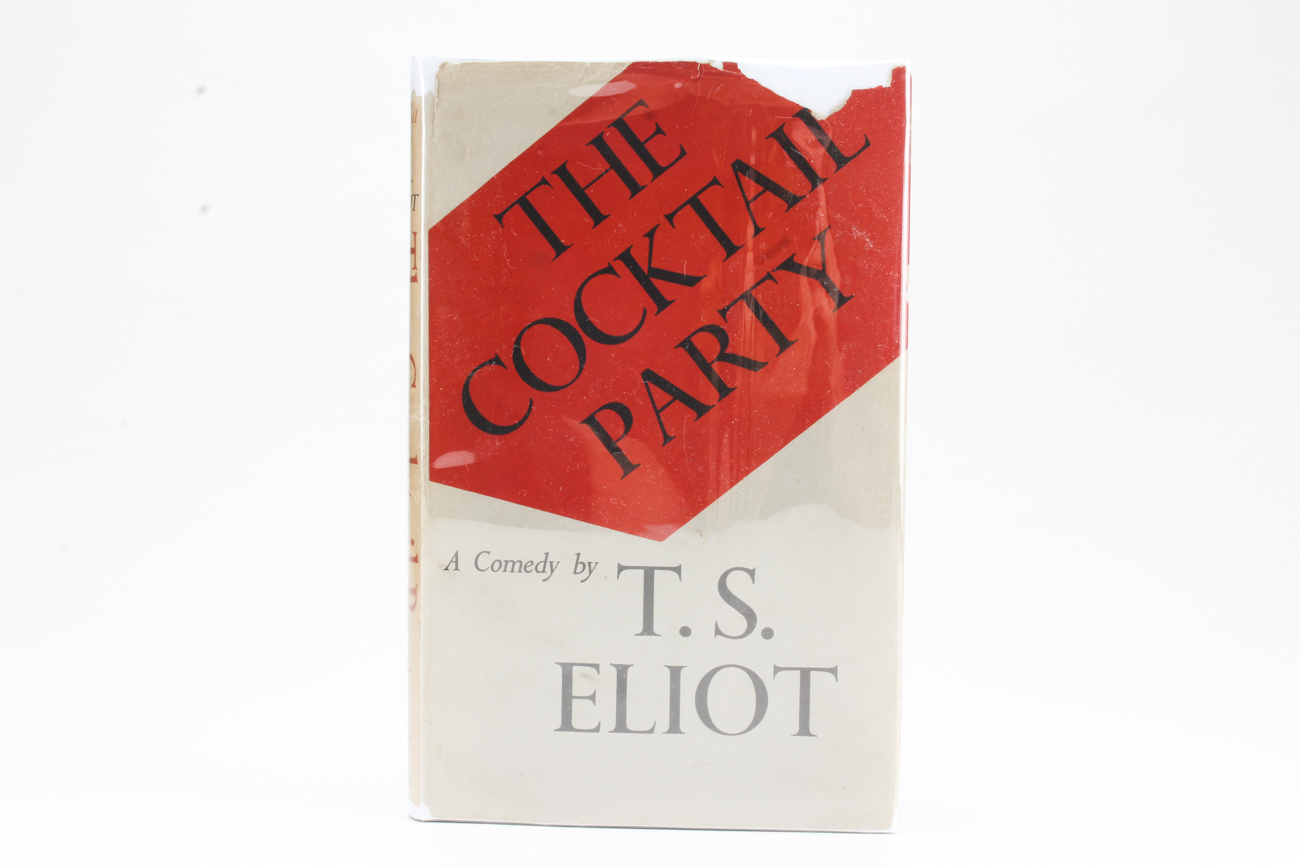 Signed 1950 T.S. Eliot's "The Cocktail Party"