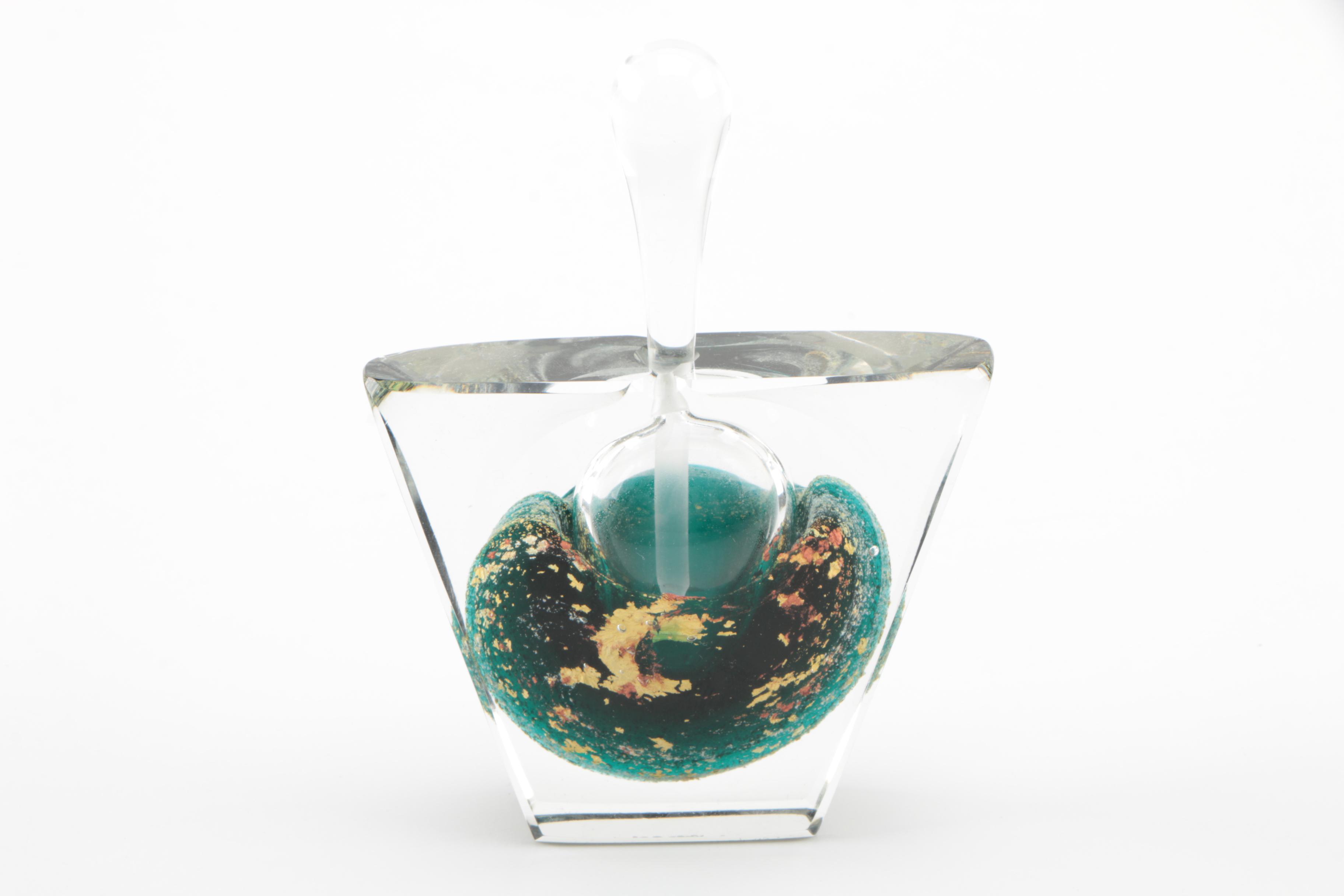 Nourot Art Glass Perfume Bottle