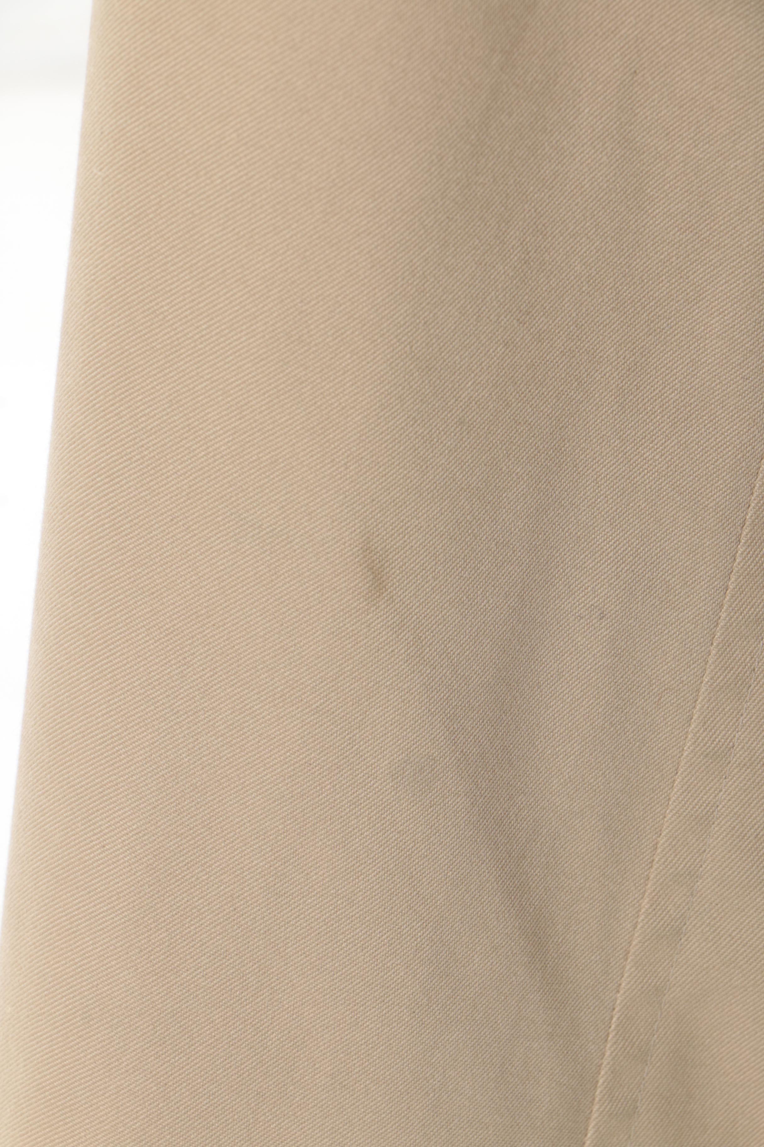 Women's 1980s Vintage Burberry Double-Breasted Trench Coat with Removable Lining